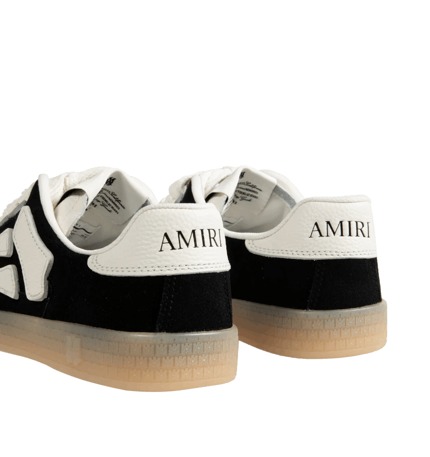 Amiri o1h1sh10525 Pacific Bones Sneaker in Black Size US 8 / EU 41 - 4 Thumbnail