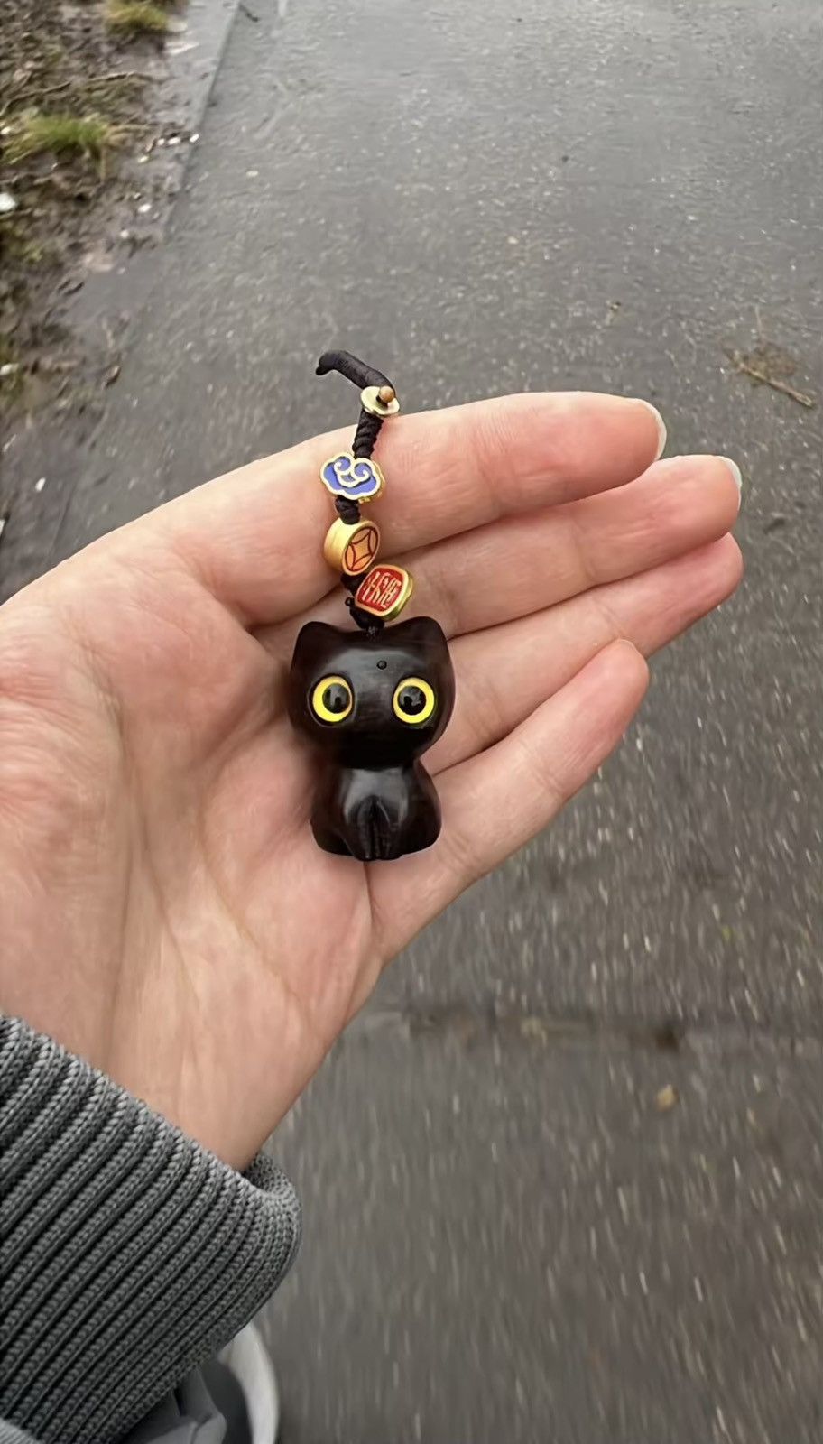 Designer Wooden car keychain pendant Size ONE SIZE - 2 Thumbnail