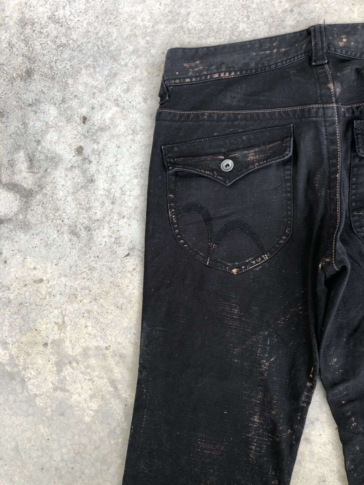 If Six Was Nine Nicole Club Flared Jeans Wax Jeans Distressed Size US 32 / EU 48 - 9 Thumbnail