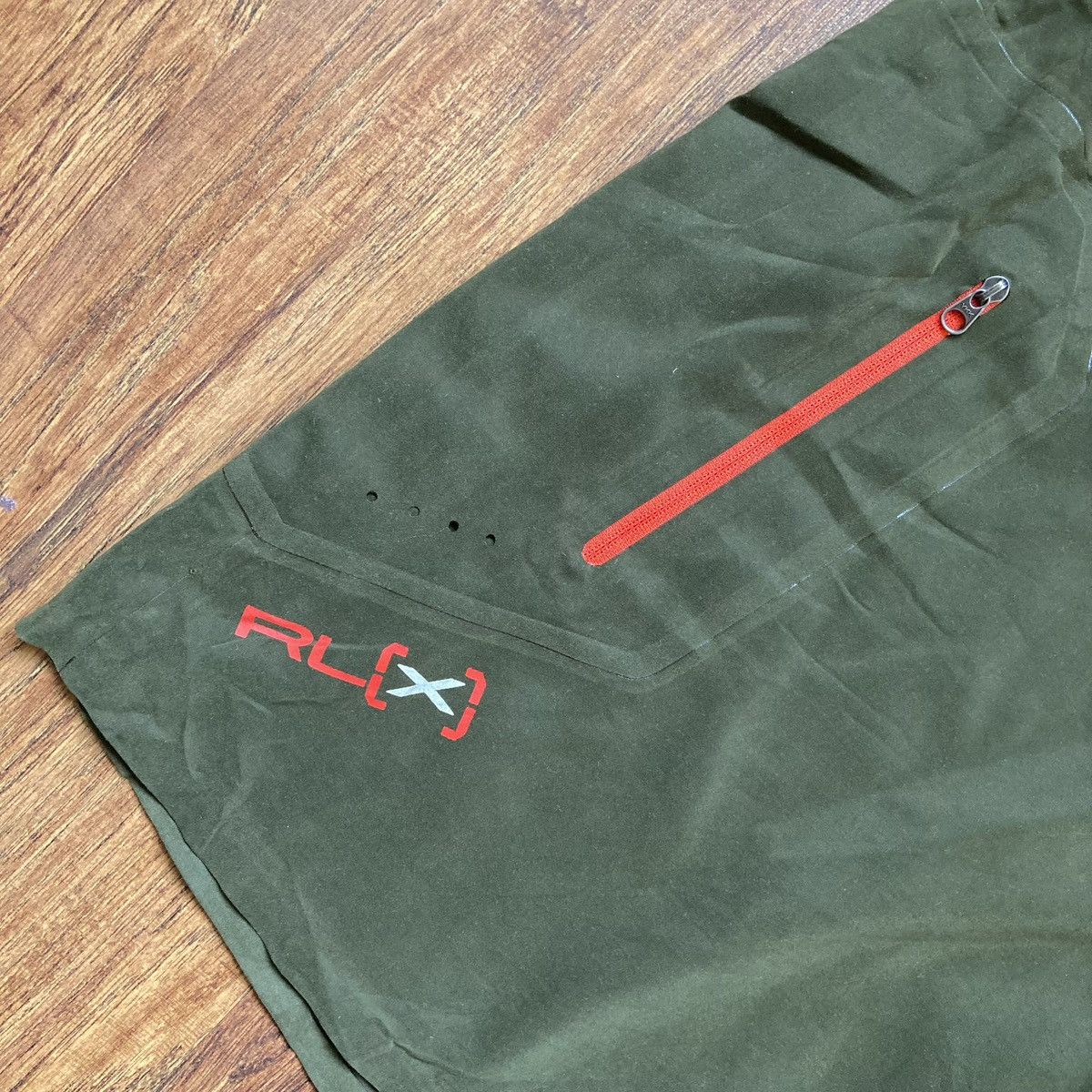 Vintage Ralph Lauren RLx Shorts Streetwear Racing Y2k Sports Style Size US 36 / EU 52 - 6 Thumbnail