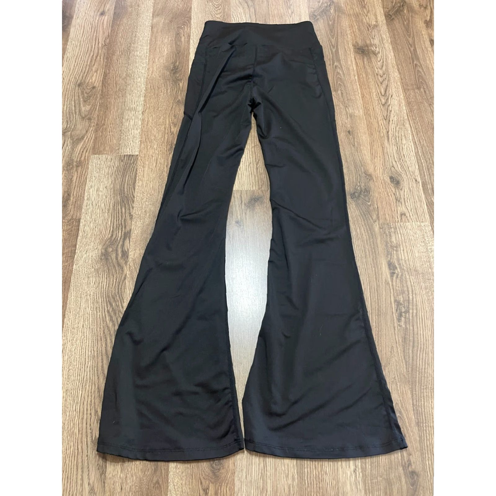 Shein SheIn Pants, Women's Size Small, Black, Wide Leg, Pull On, Pants, Women, Small, Black, Wide-Leg, Pull On, Casual Size 28" / US 6 / IT 42 - 2 Thumbnail