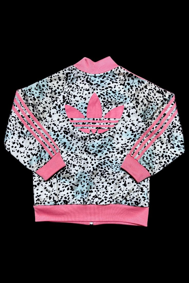 Adidas Y2k Adidas Firebird leopard trackrop jacket (Baby 1Y-2Y) Size US XXS / EU 40 - 2 Thumbnail