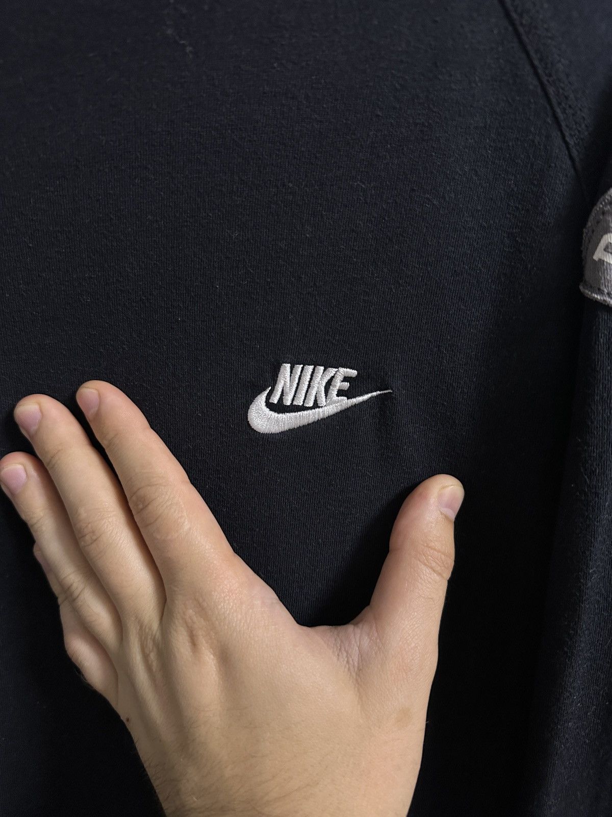 Vintage Rare Vintage Long-Sleeve Nike NT&F Property OF Y2K Swoosh Size US M / EU 48-50 / 2 - 4 Thumbnail