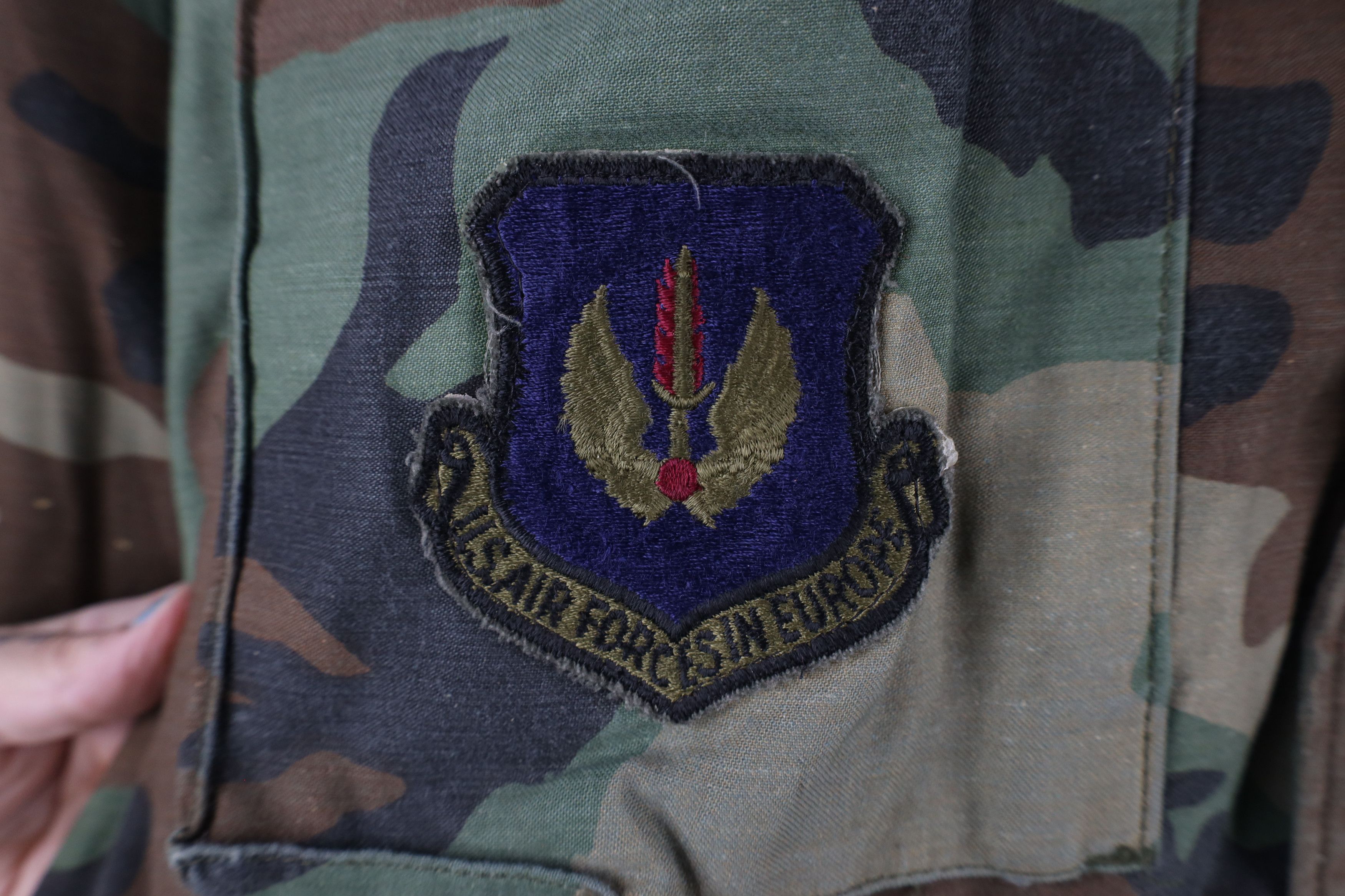 Alpha Industries × Vintage Vintage 80s Alpha Industries Camouflage Field Jacket Size US M / EU 48-50 / 2 - 5 Thumbnail
