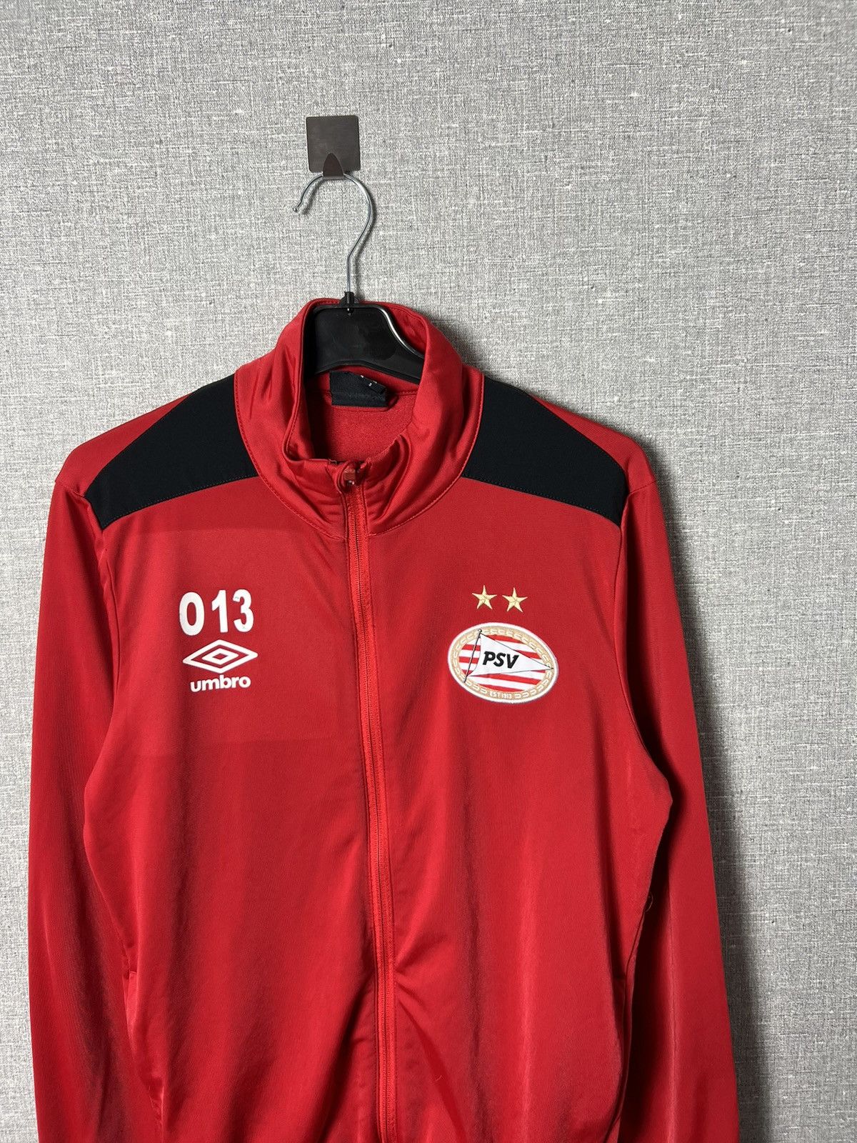 Umbro Vintage 00s Umbro PSV Eindhoven Football Training Jacket Size US S / EU 44-46 / 1 - 2 Thumbnail