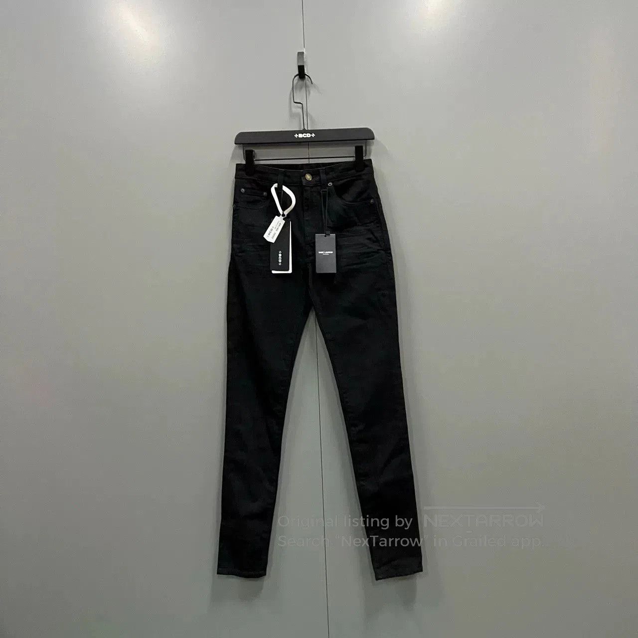 Saint Laurent Paris Saint Laurent Black Slim. Size 25" / US 0 / IT 36 - 1 Thumbnail