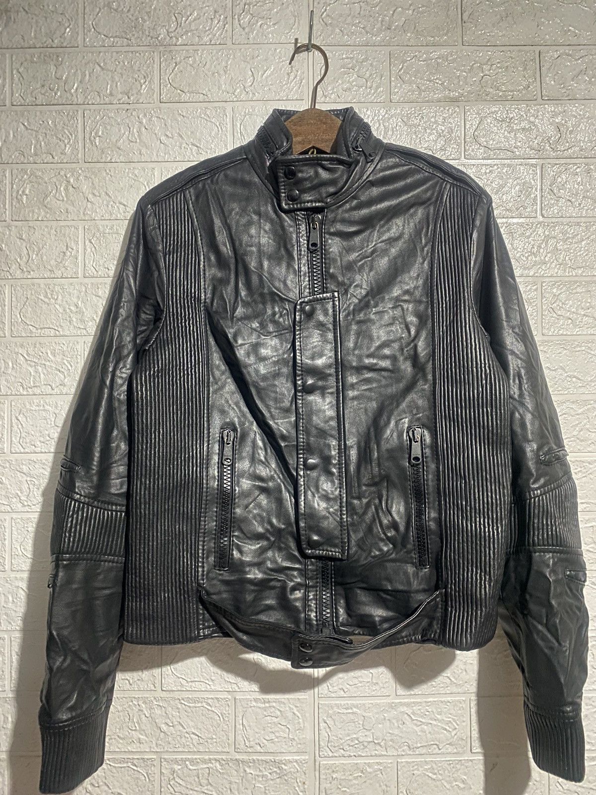 Dior DIOR HOMME x HEDI SLIMANE leather jacket | Grailed