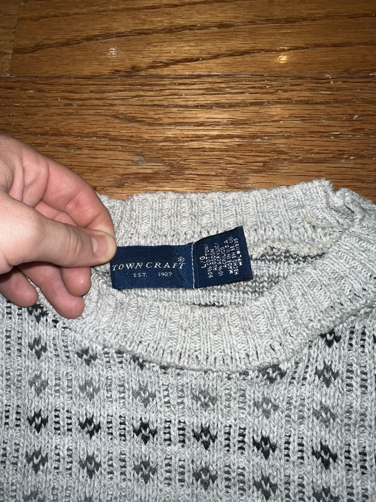 Towncraft × Vintage Vintage Towncraft Sweater Size US L / EU 52-54 / 3 - 4 Thumbnail