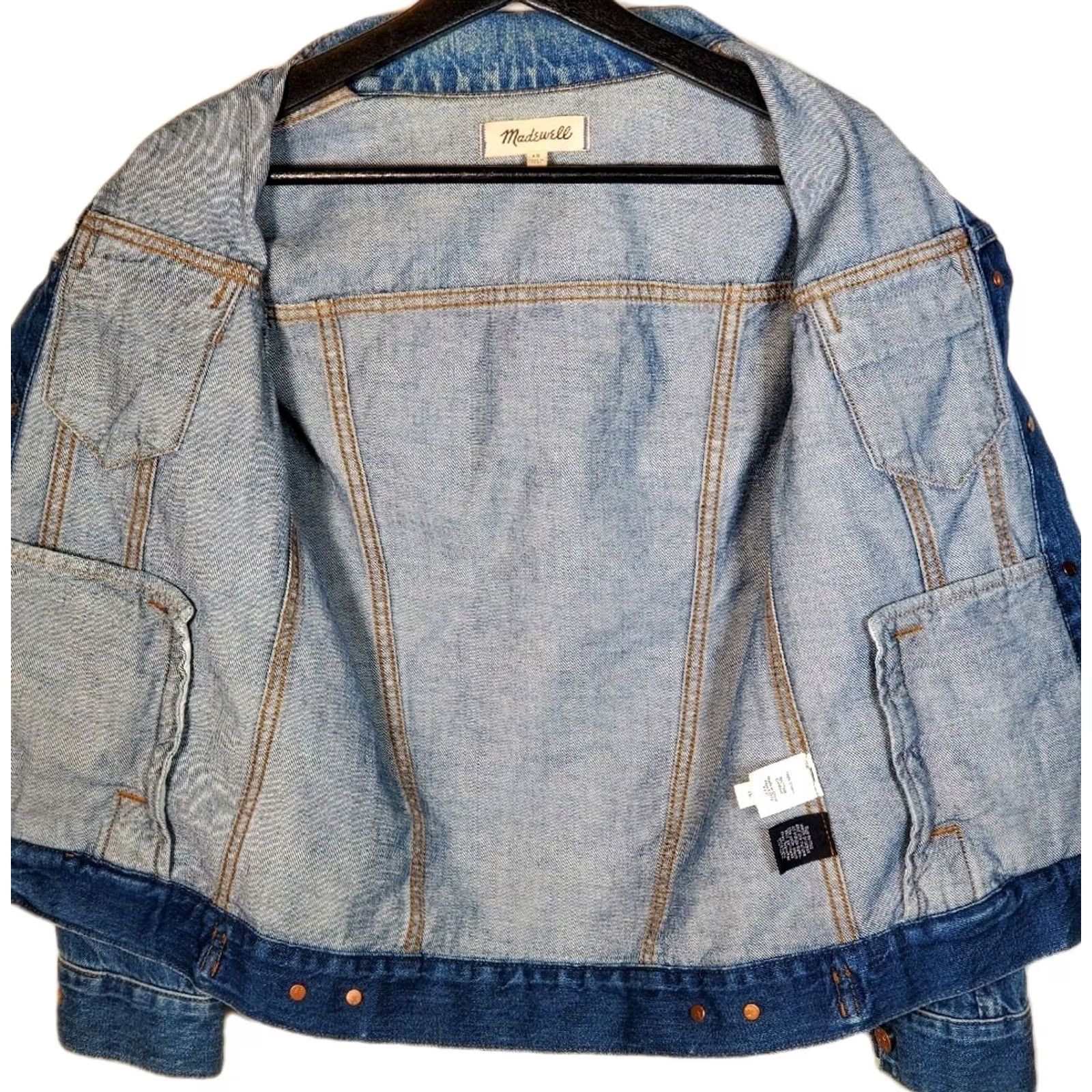 Madewell Madewell Classic Denim Jean Jacket Pinter Wash F0370 Size XS Women's Size 26" / US 2 / IT 38 - 4 Thumbnail