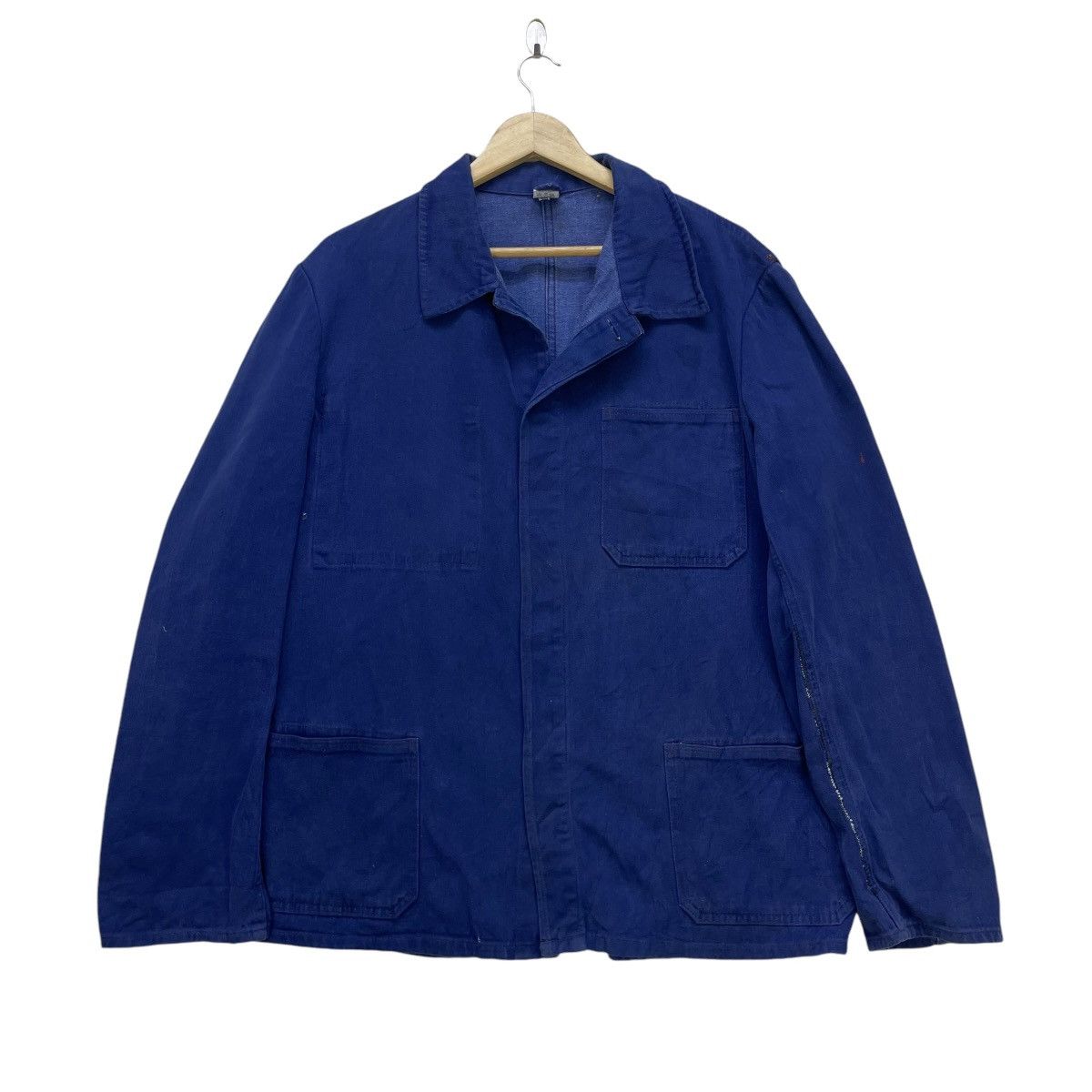 Indigo × Le Laboureur 💥Vintage France Military Jacket Size US M / EU 48-50 / 2 - 1 Thumbnail