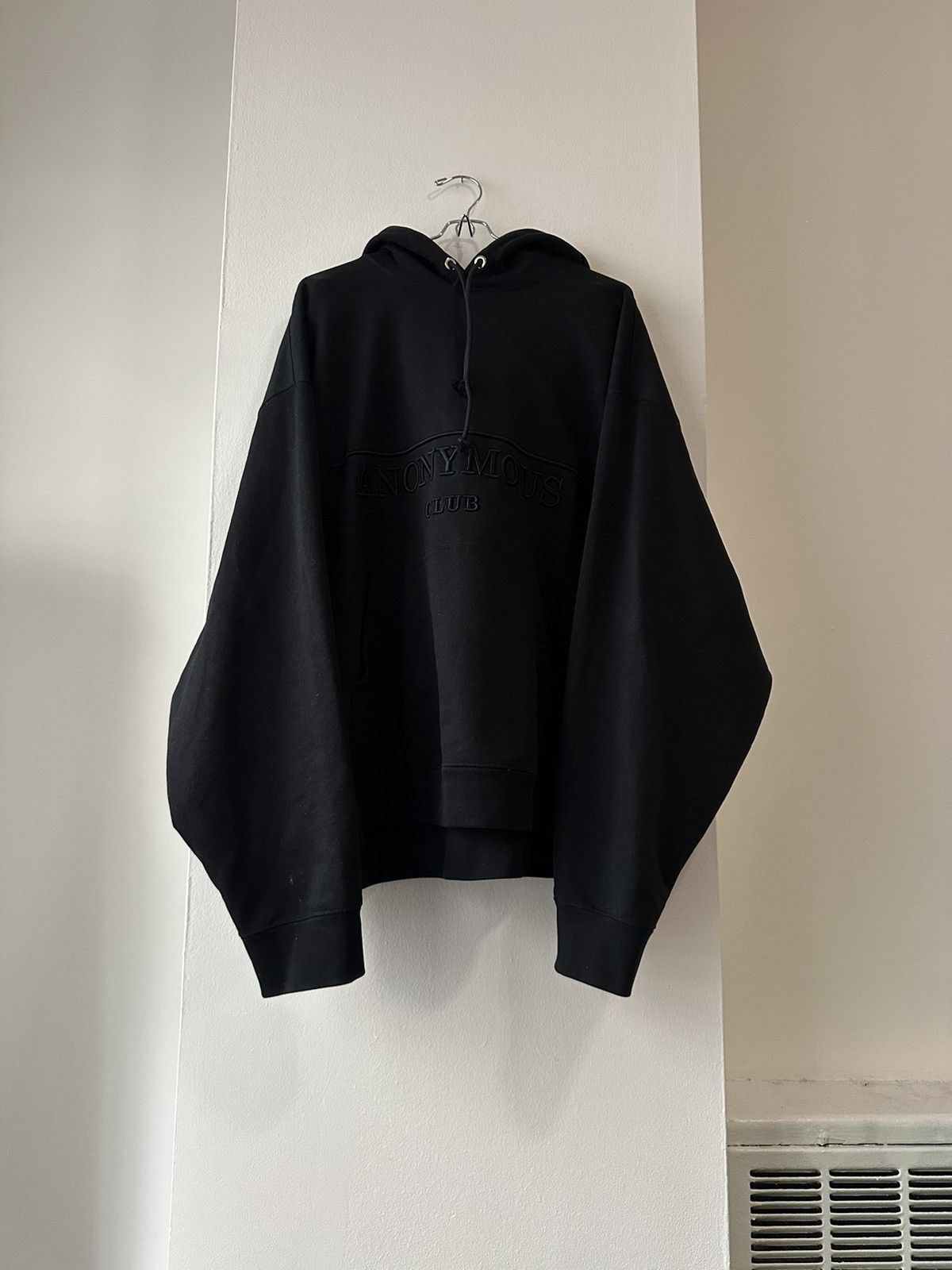 Anonymous Hooded Top