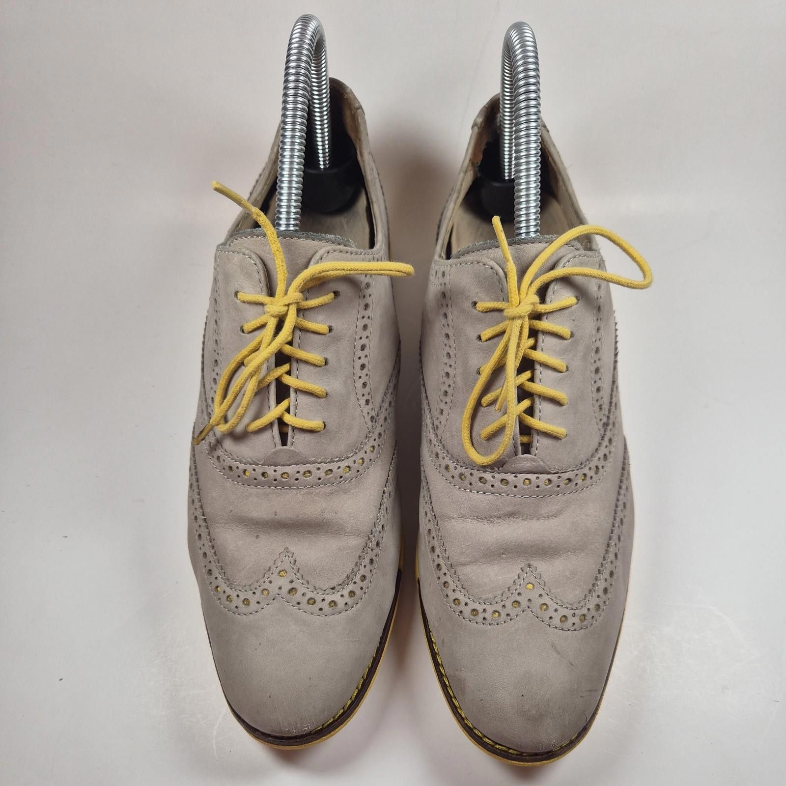 Cole Haan Cole Haan Women's 9.5 M Gramercy Wingtip Shoes Oxfords Gray Size US 9.5 / IT 39.5 - 1 Thumbnail