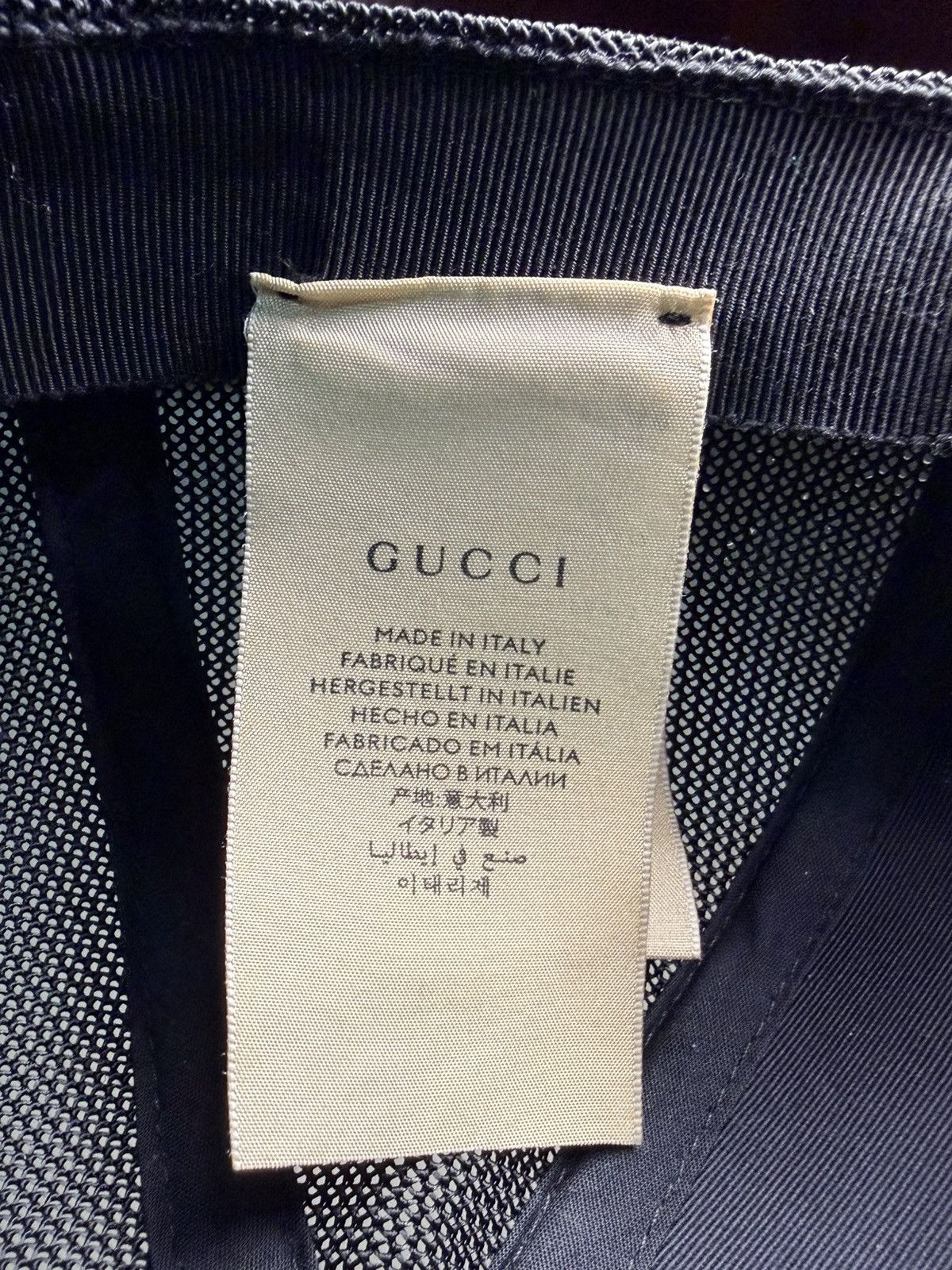 Gucci Tigers print GG Supreme baseball hat XXL Size ONE SIZE - 10 Thumbnail