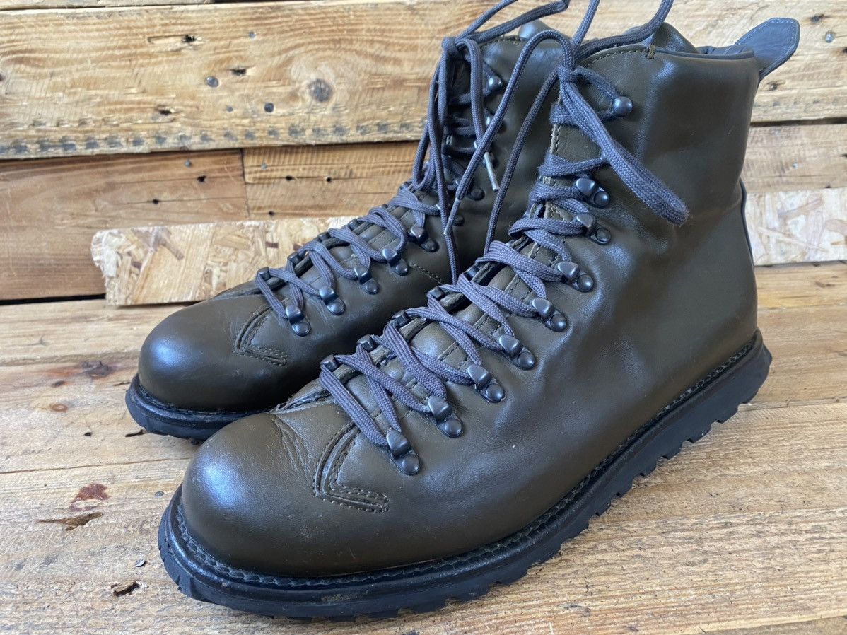 Prada Prada sport jungle green hiking leather boots uk 11 Size US 12 / EU 45 - 6 Thumbnail