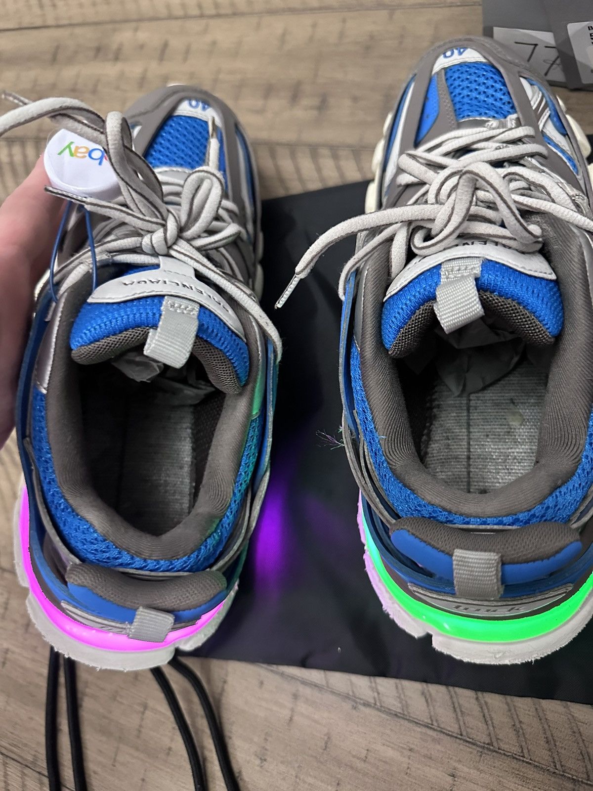 Balenciaga Balenciaga led track Size US 7 / EU 40 - 13 Thumbnail