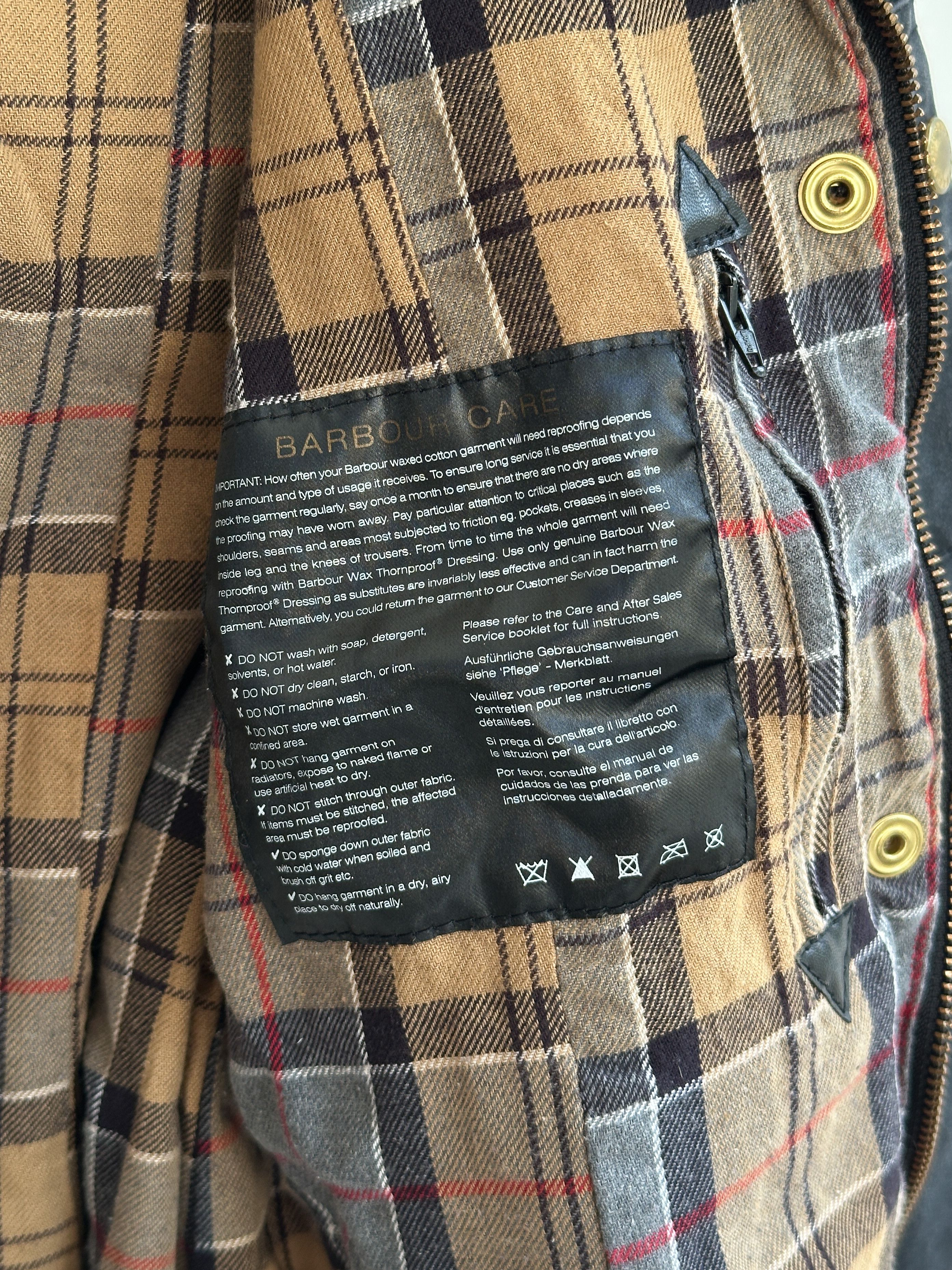Barbour Barbour International Wax Jacket Size XS / US 0-2 / IT 36-38 - 10 Thumbnail