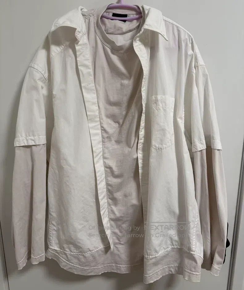 Balenciaga Balenciaga Fake two-piece shirt Size US S / EU 44-46 / 1 - 1 Thumbnail