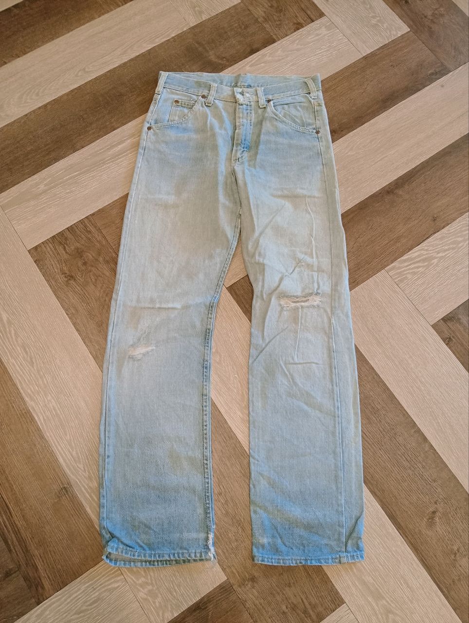 Lee VINTAGE LEE RIDERS TALON ZIPPER JEANS Size US 31 - 1 Thumbnail