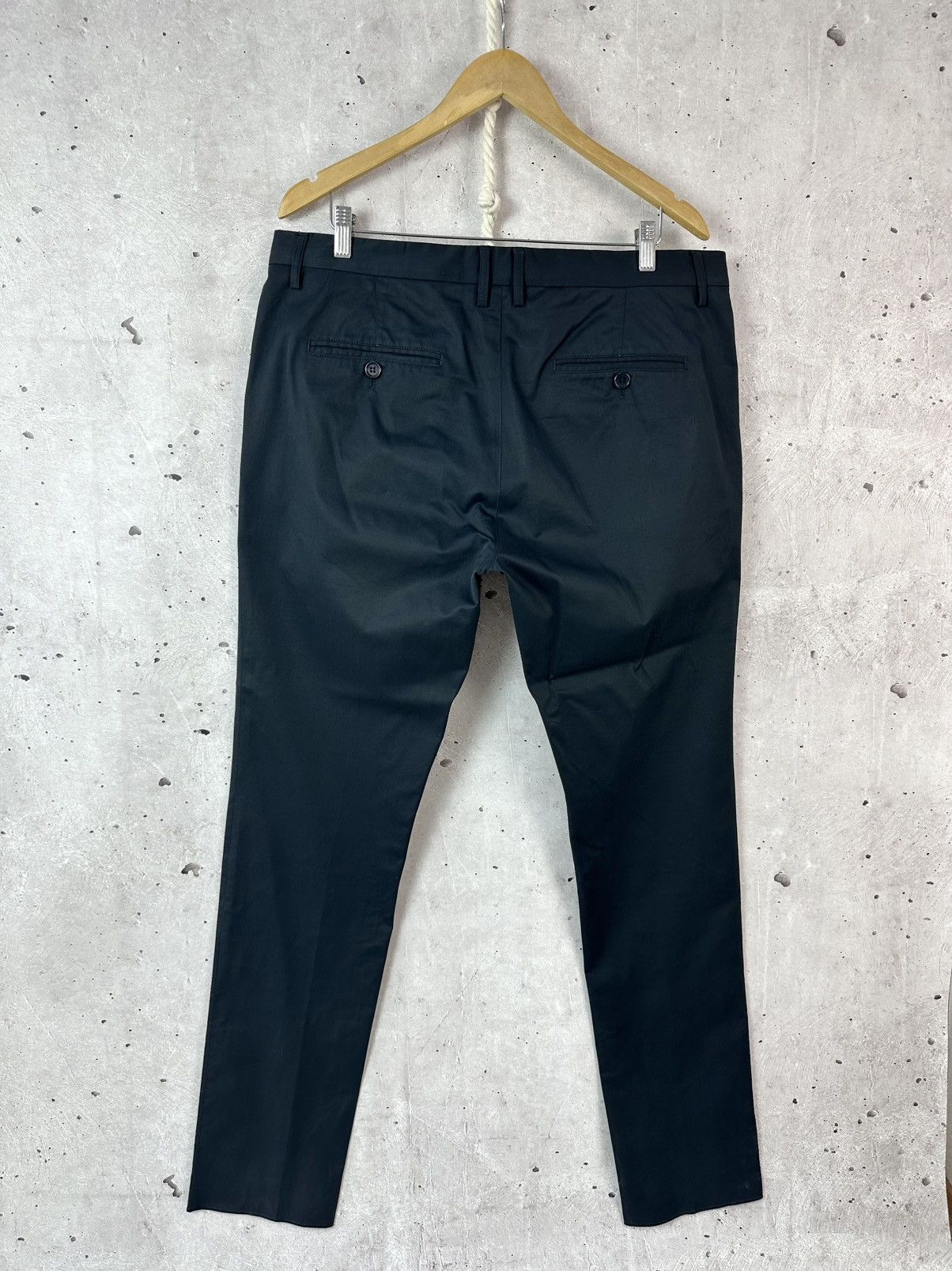 Dirk Bikkembergs Dirk Bikkembergs Sport Couture Navy Zip Pocket Men’s Pants Size US 34 / EU 50 - 6 Thumbnail