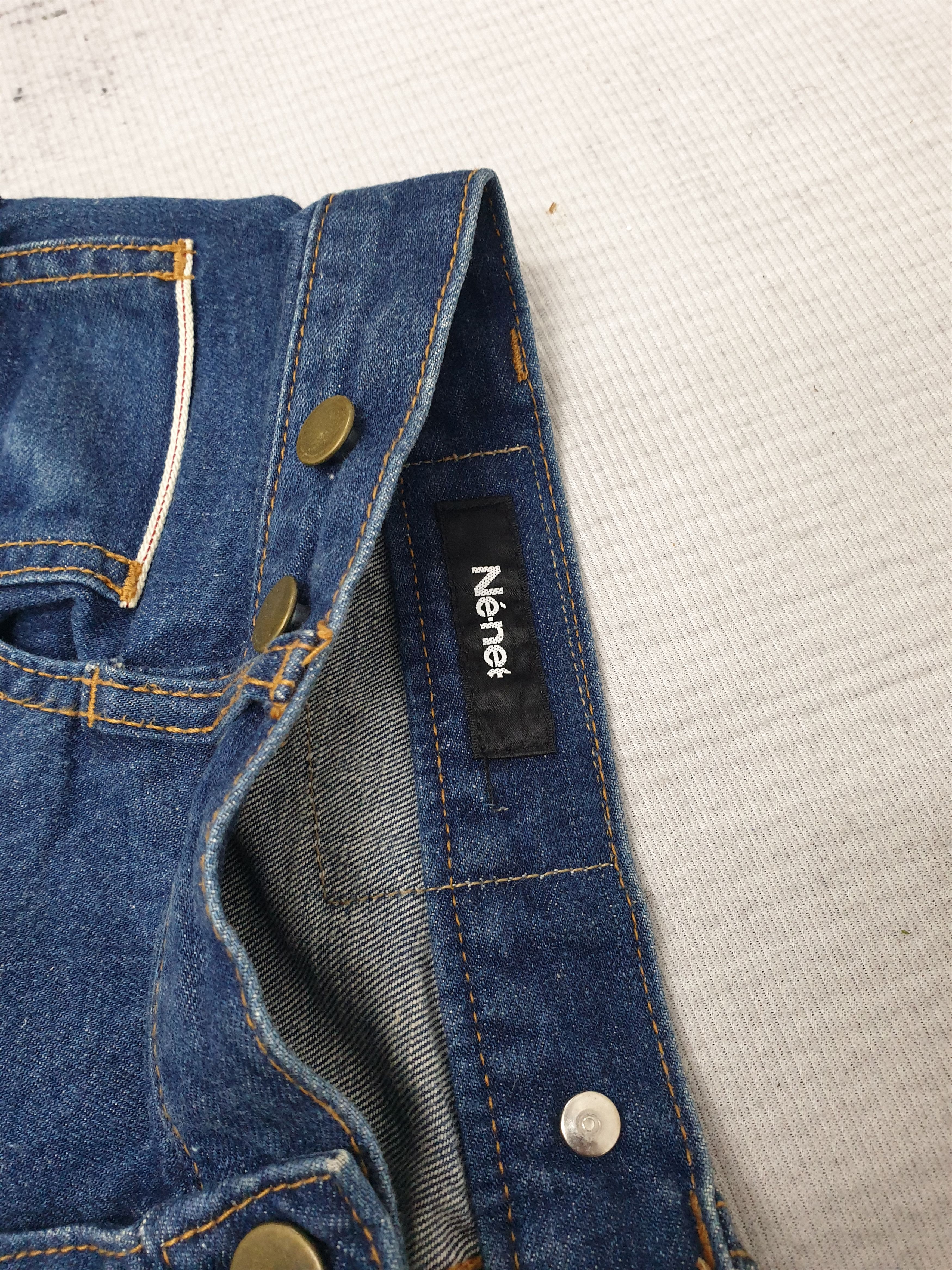 Issey Miyake Ne-net ex former issey miyake Patchwork selvedge pant Size US 30 / EU 46 - 4 Thumbnail