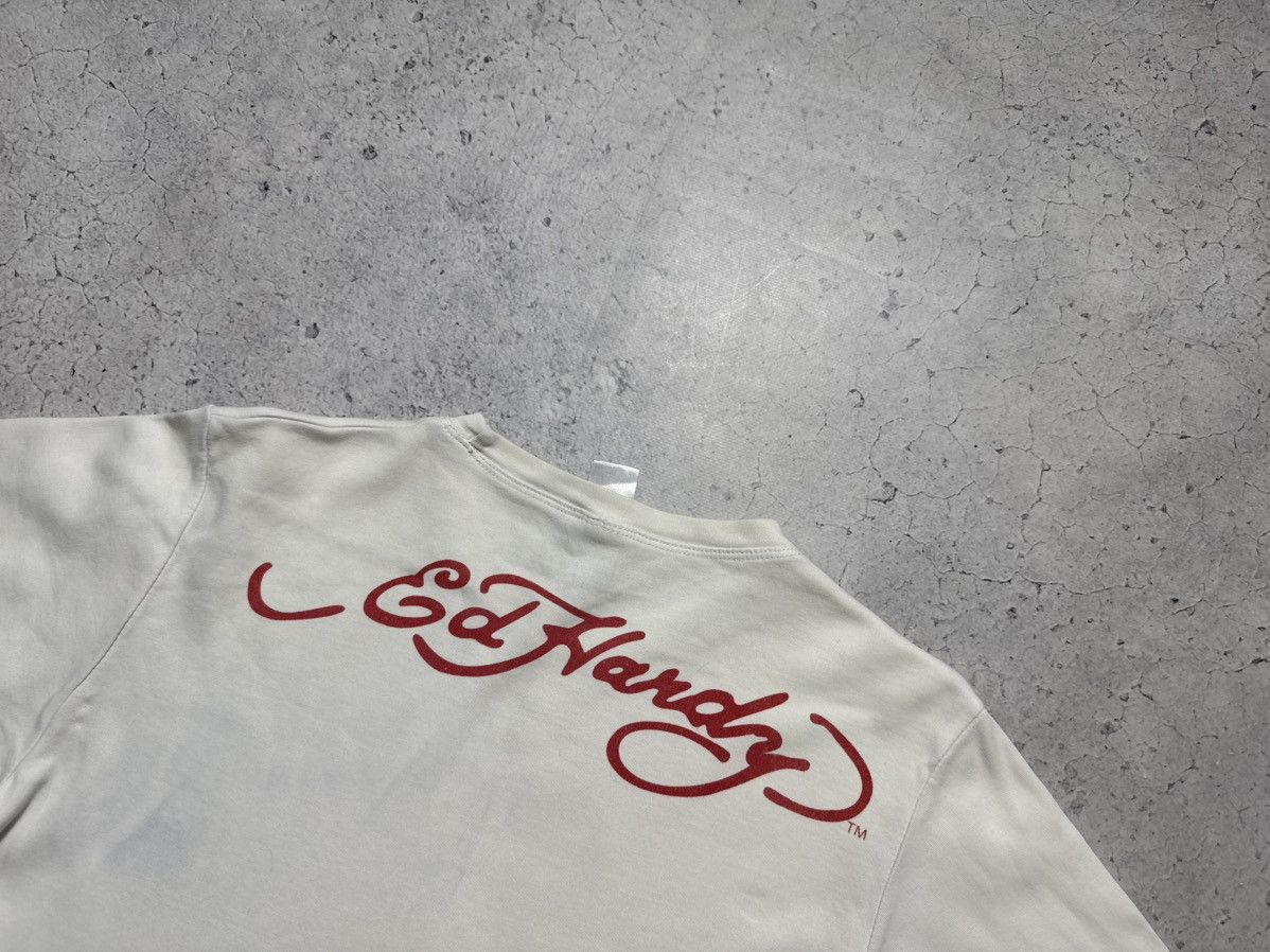 Ed Hardy Ed Hardy Big Logo T-Shirt White Size US S / EU 44-46 / 1 - 8 Thumbnail