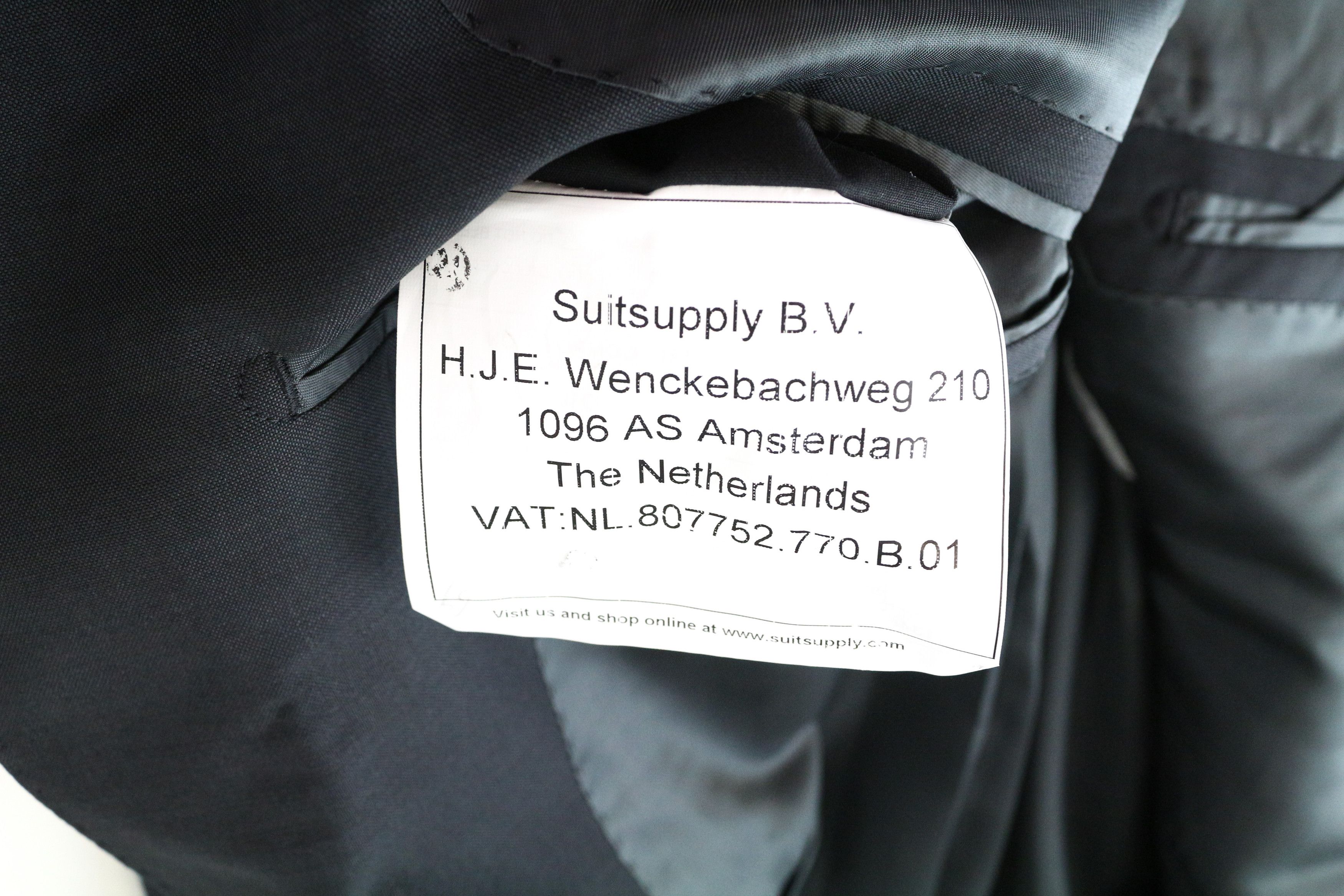 Suitsupply LAZIO UK38 Wool Mohair Dark Green Blazer 60644 Size 38R - 7 Thumbnail
