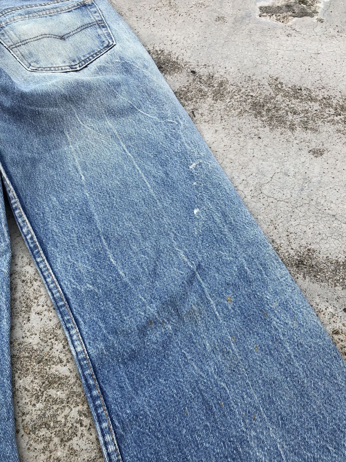 Levi's VINTAGE 80s AGING FADED LEVIS 501 Size US 32 / EU 48 - 5 Thumbnail