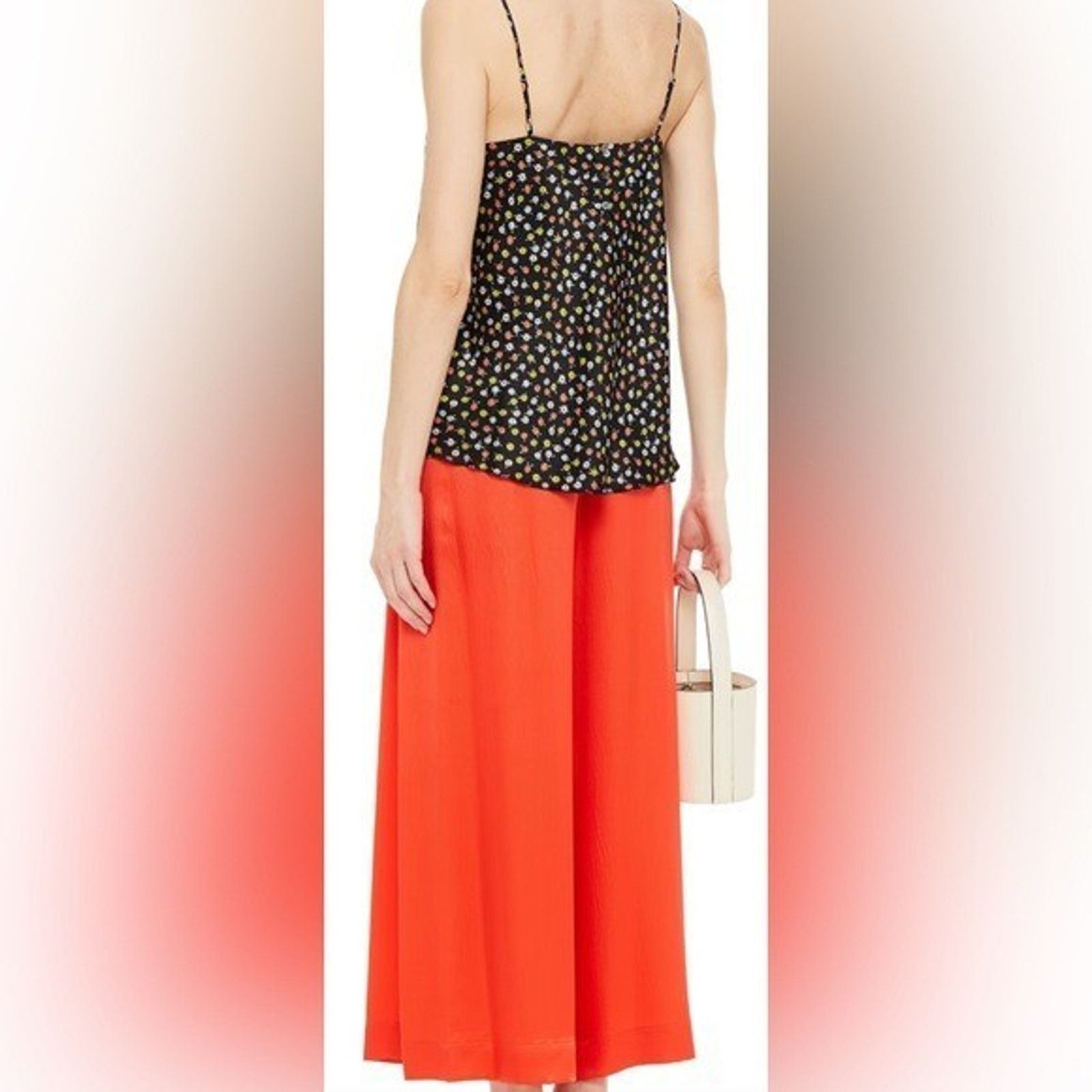 ATM ATM ANTHONY THOMAS MELILLO floral silk crepe top M A001447 Size M / US 6-8 / IT 42-44 - 3 Thumbnail