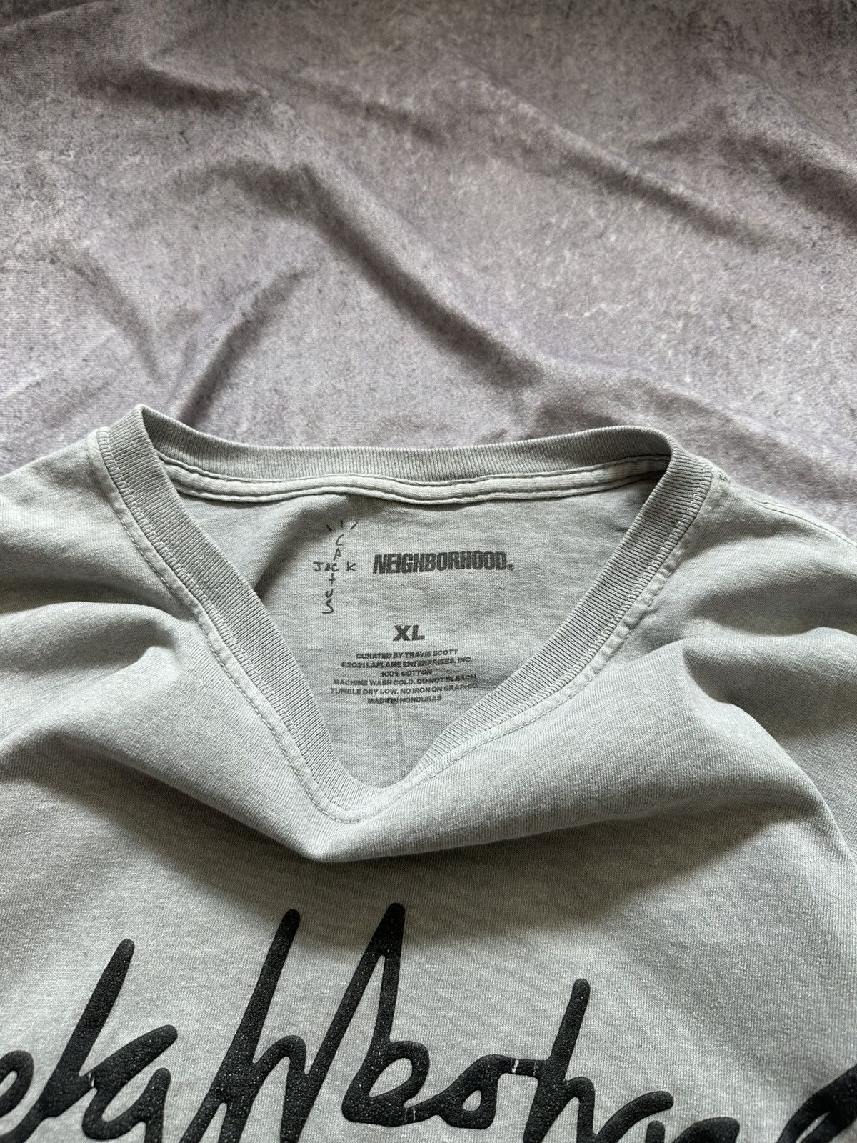 Neighborhood × Travis Scott Cactus Jack X Neighborhood Japan Tokyo ShirtTravis Scott Tee Size US XXL / EU 58 / 5 - 13 Thumbnail