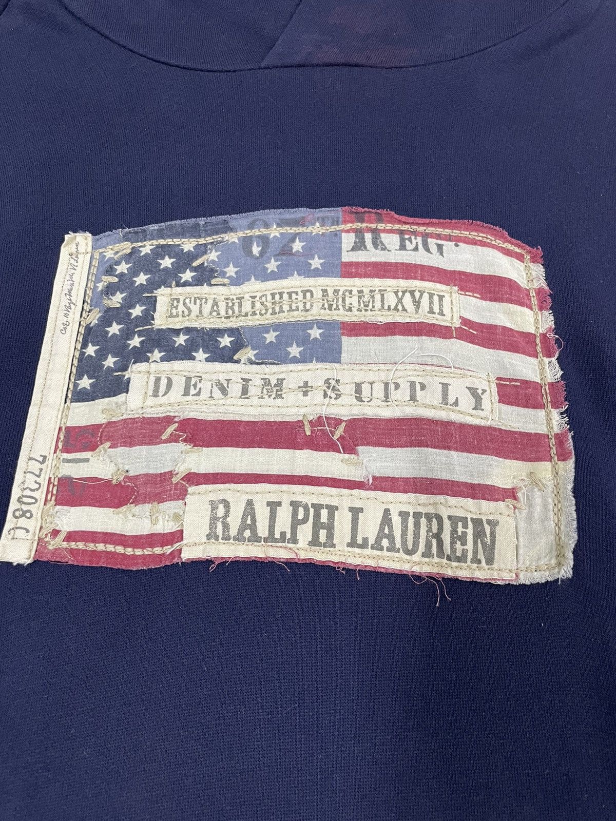 Ralph Lauren Vintage Denim Supply Ralph Lauren Hoodie Size US S / EU 44-46 / 1 - 3 Thumbnail