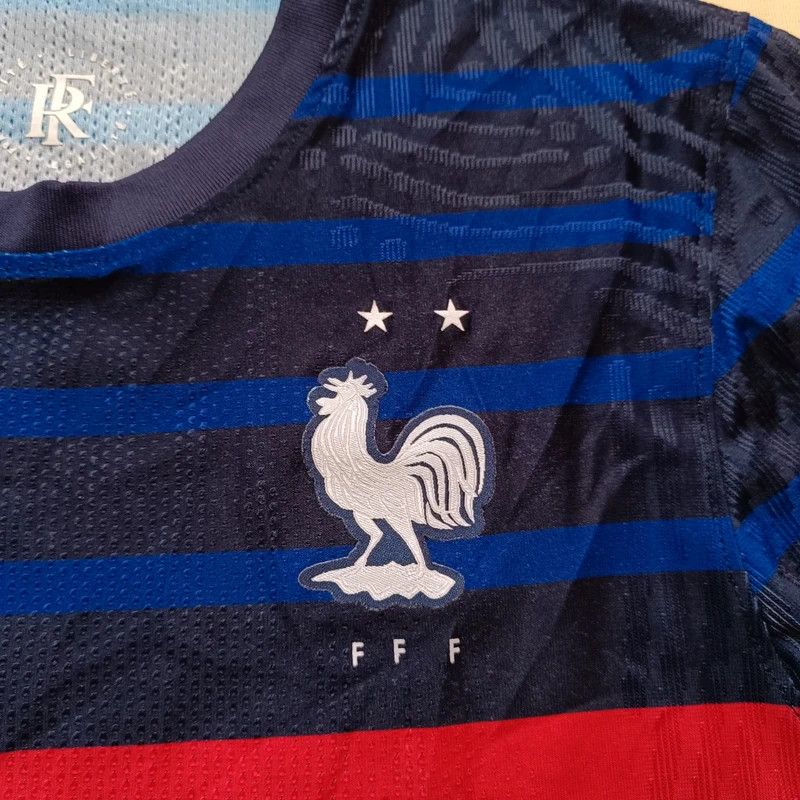 Nike Kylian Mbappe #10 France 2020-2021 Player Issue Jersey M Size US M / EU 48-50 / 2 - 12 Thumbnail