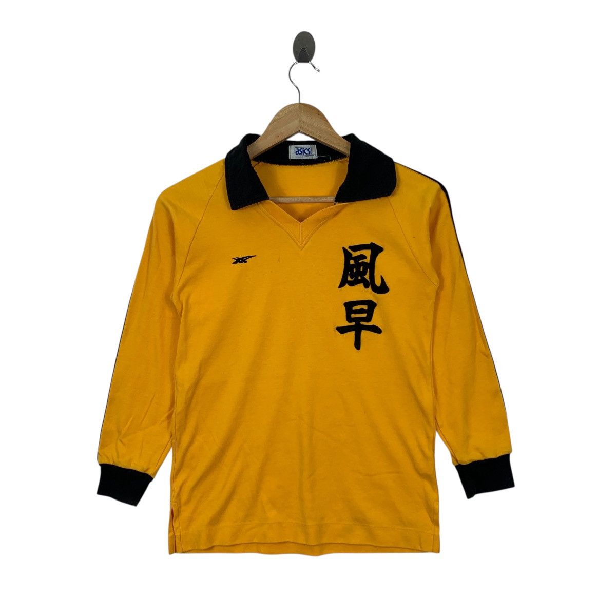 Asics Vintage 90s ASICS SPORTSWEAR Track Top V-Nevk Shirt Size US XS / EU 42 / 0 - 1 Thumbnail