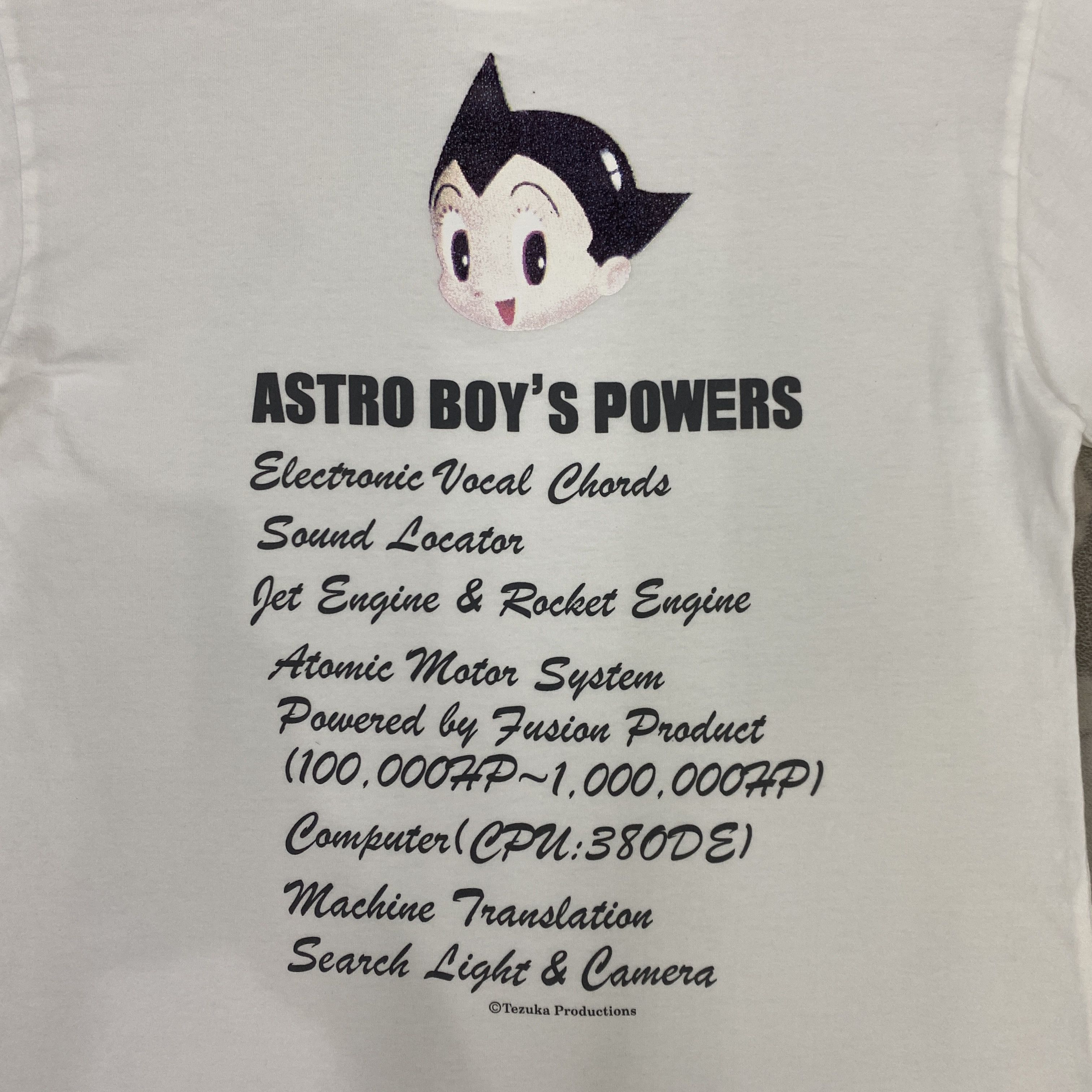 Cartoon Network Vintage Astro Boy's Power T-Shirt - K097 Size US M / EU 48-50 / 2 - 7 Thumbnail
