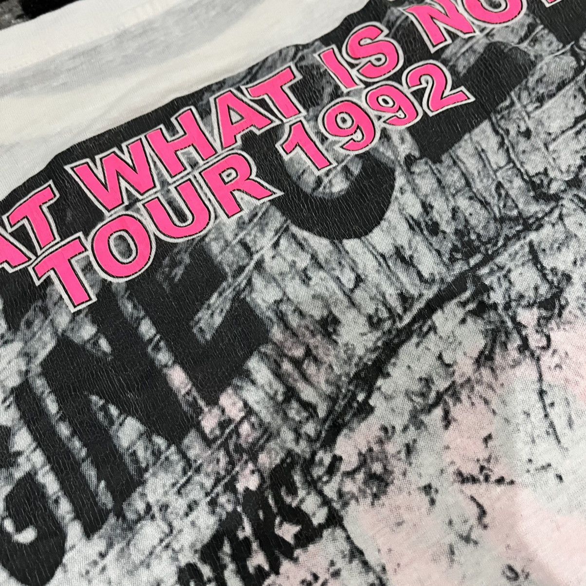 Band Tees × Vintage 90s PUBLIC IMAGE LIMITED THAT WHAT IS NOT VINTAGE TSHIRT XL Size US XL / EU 56 / 4 - 12 Thumbnail