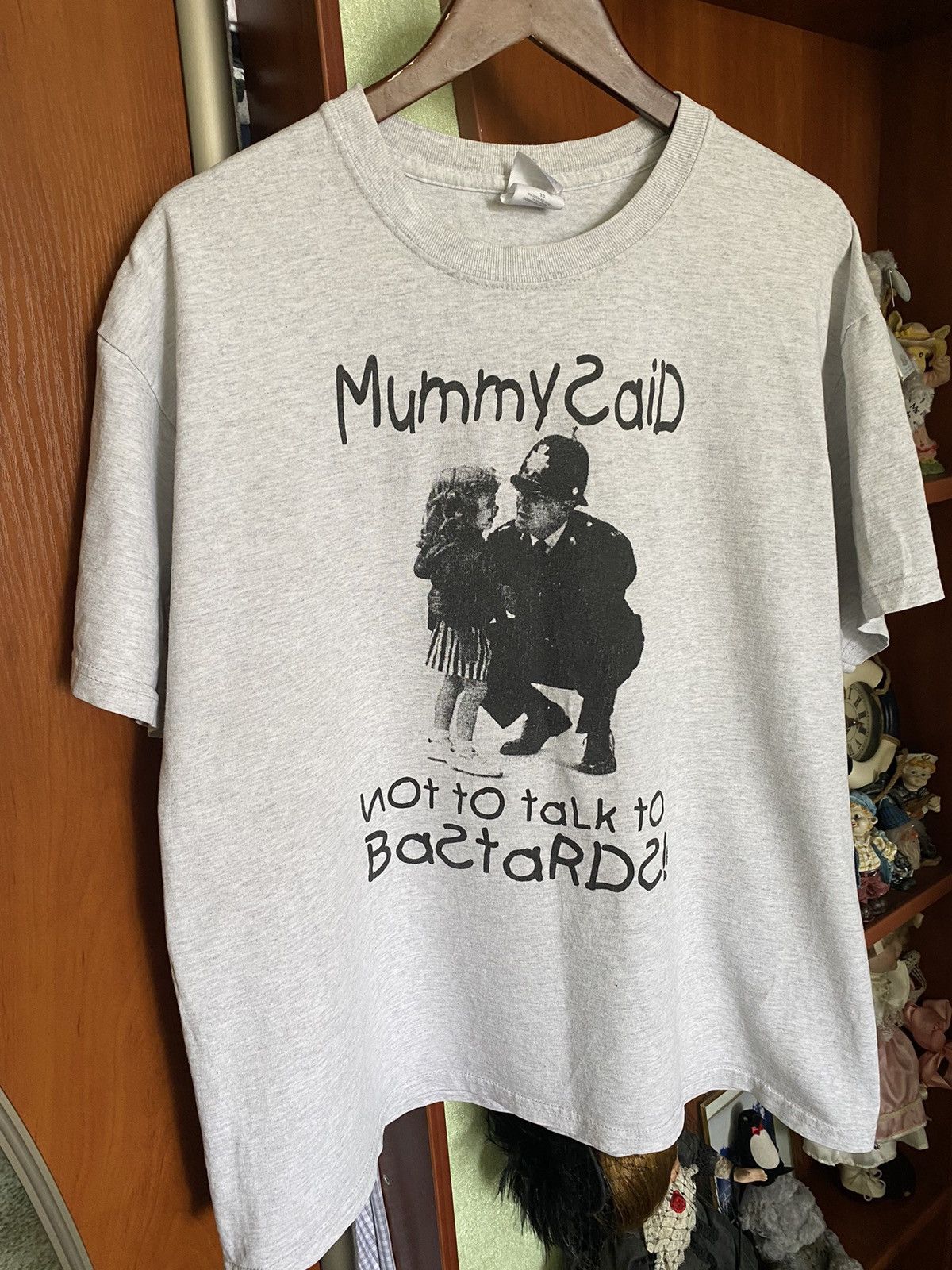 Other Vintage 90s ACAB My Mommy Said Not to Talk to Bastards Tee Size US XL / EU 56 / 4 - 2 Thumbnail