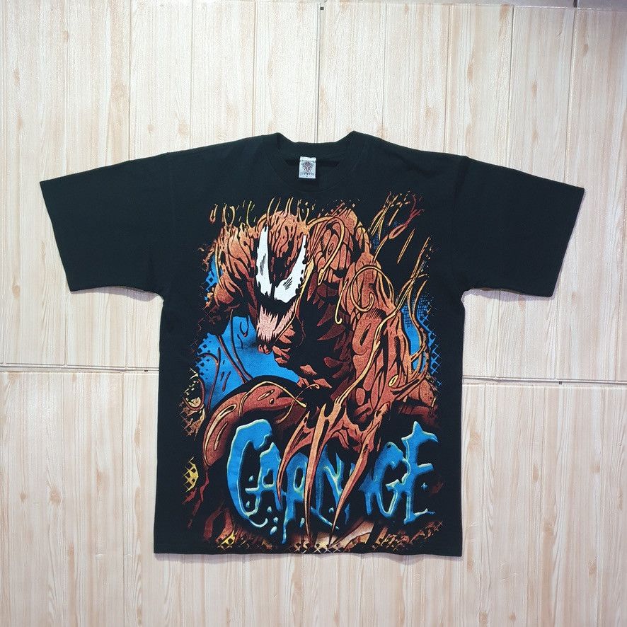 Marvel Comics Carnage Resurreccion Vintage Shirt Size US XL / EU 56 / 4 - 2 Thumbnail