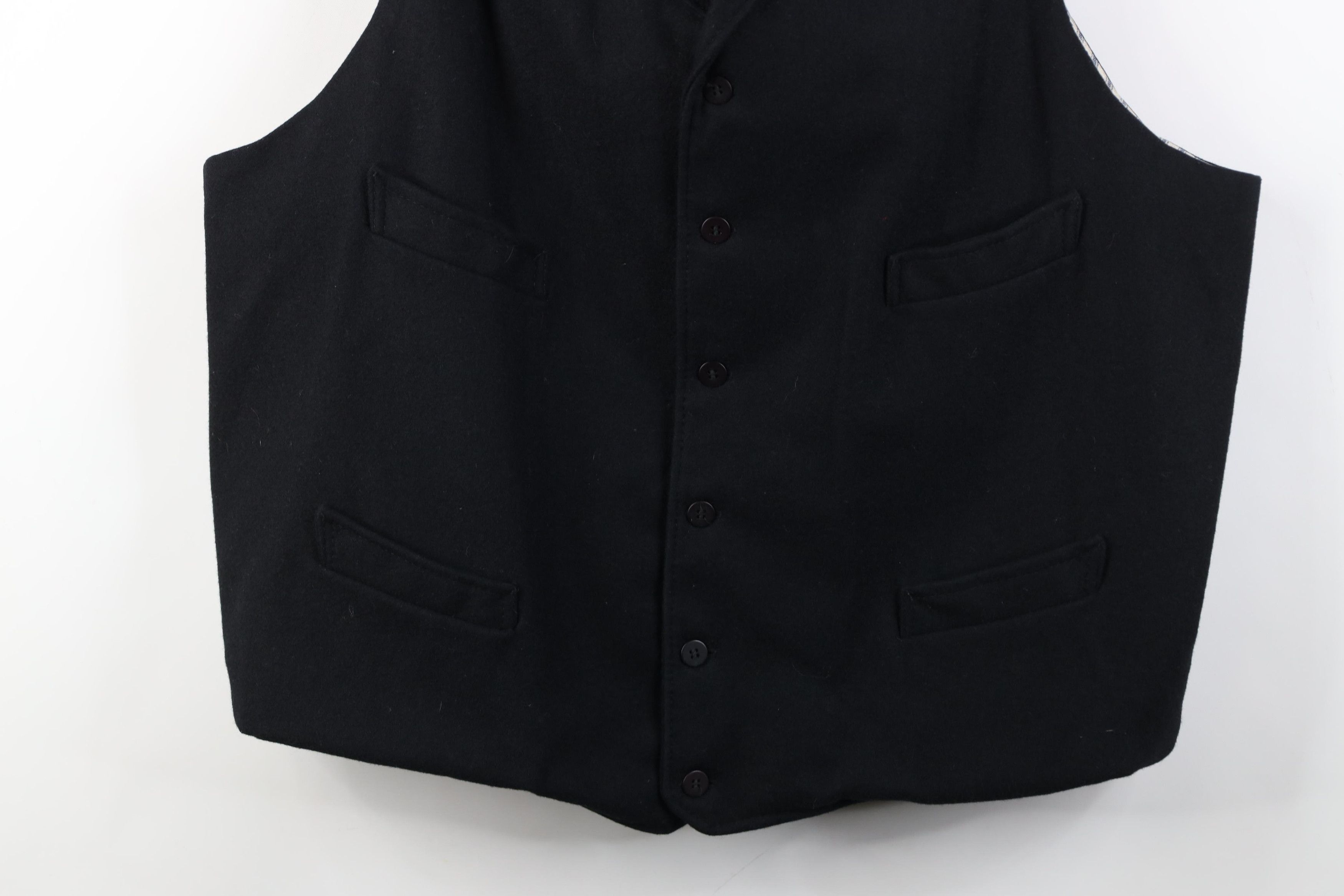 Vintage Vintage 90s Western Rockabilly Buckle Back Vest Jacket USA Size US XL / EU 56 / 4 - 3 Thumbnail