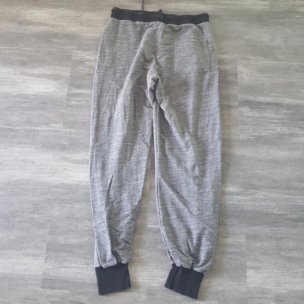 Designer Grey Black Trim Banded Sweats Size 36" / US 14 / IT 50 - 2 Thumbnail