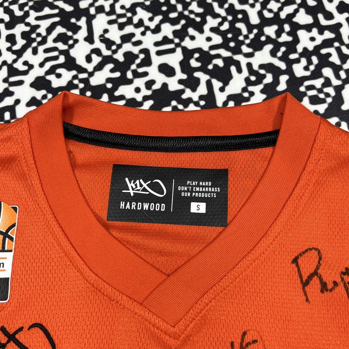 K1X Ratiopharm Ulm Per Gunther Signed Team Basketball Jersey Size US S / EU 44-46 / 1 - 9 Thumbnail