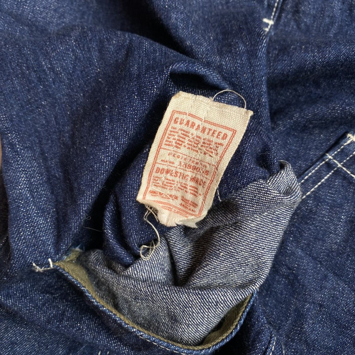 Sugar Cane × Toyo Enterprises Sugar Cane Pullover Half Button Denim Jacket Size US M / EU 48-50 / 2 - 9 Thumbnail