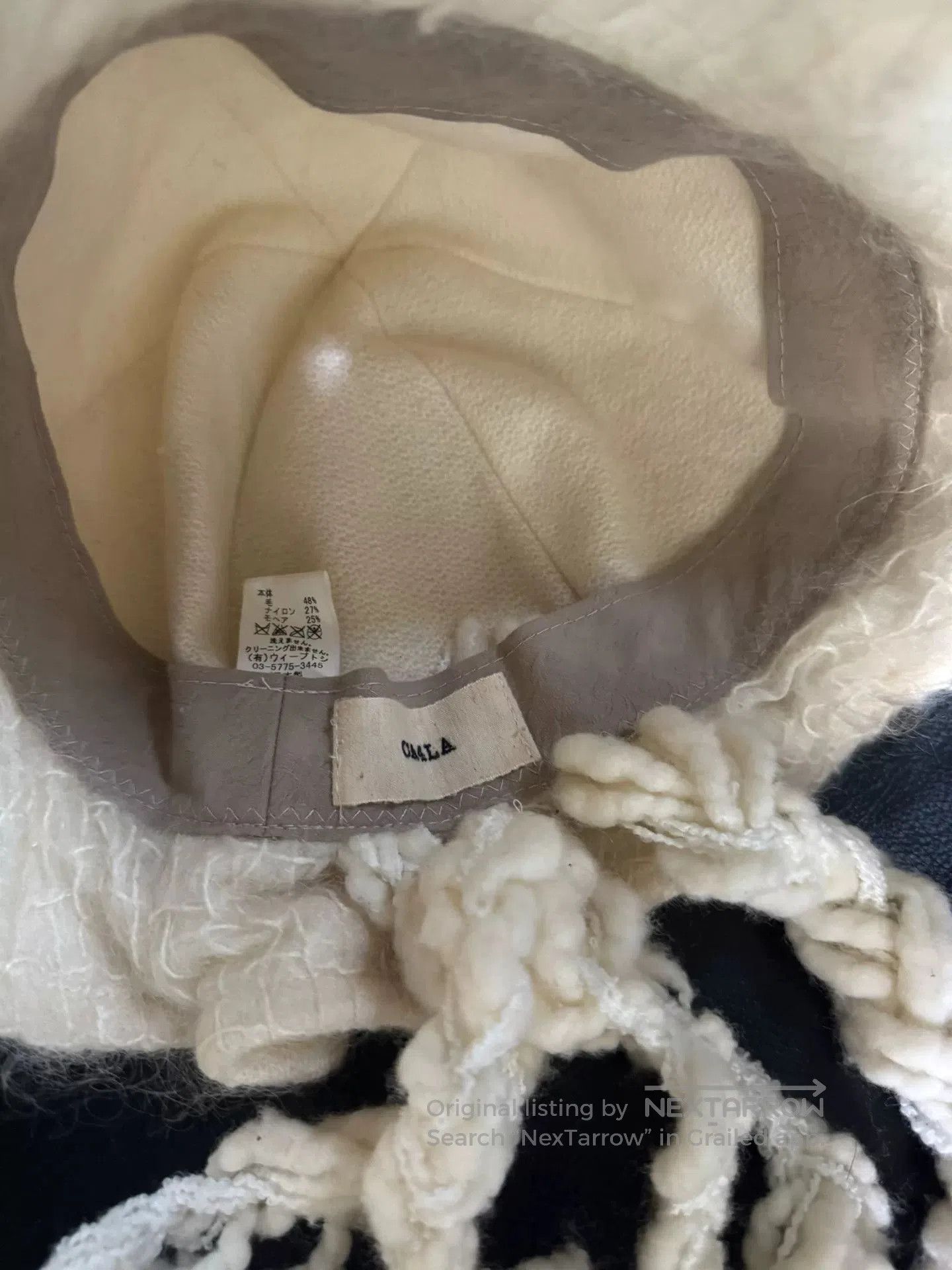 CA4LA Cozy Knit Fisherman's Hat with Adjustable Brim. Size ONE SIZE - 2 Thumbnail