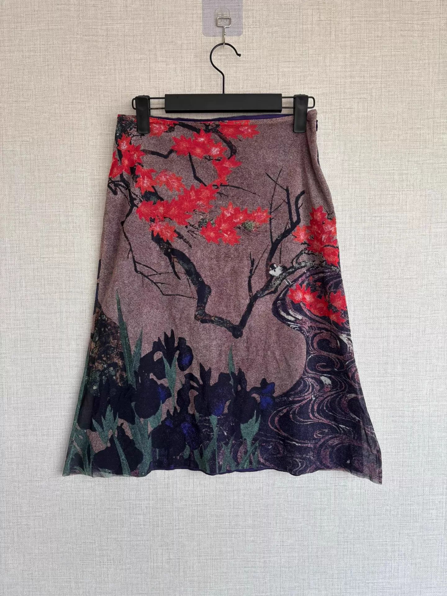 Vivienne Tam Vivienne Tam Floral Skirt 1 Size 26" / US 2 / IT 38 - 1 Thumbnail