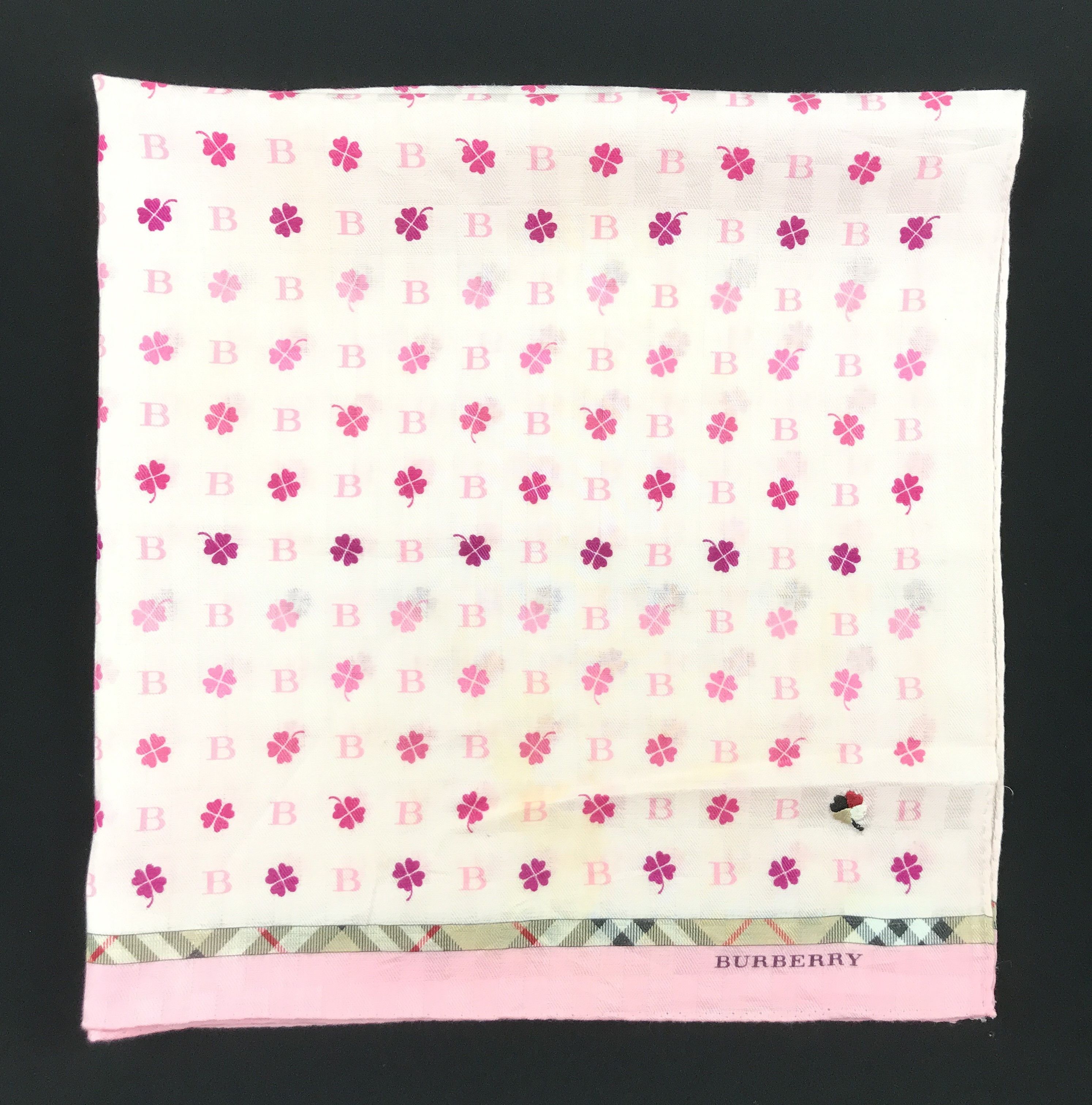 Burberry × Vintage Vintage Burberry Bandana Neckerchief Handkerchief Size ONE SIZE - 2 Thumbnail
