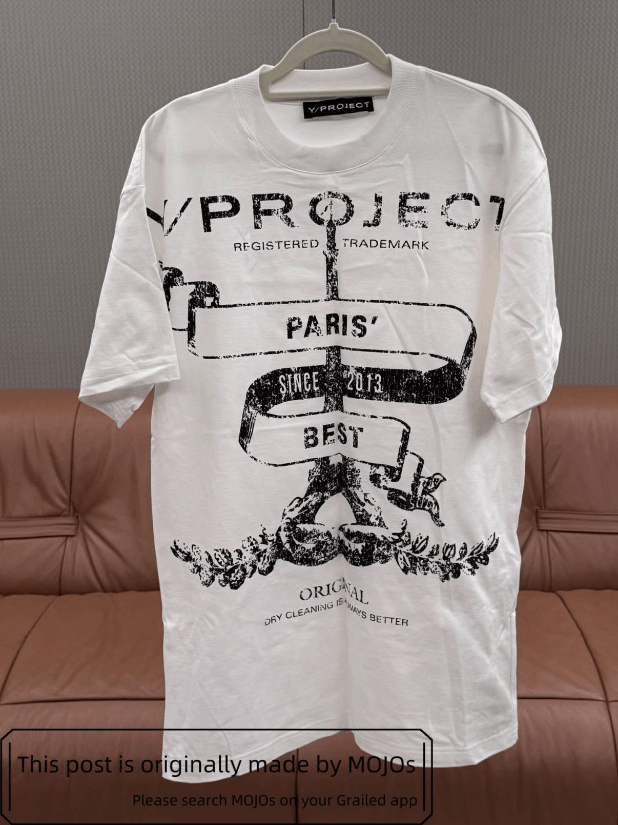 Y/Project Y/Project Logo Print Tee mojos144412 Size US S / EU 44-46 / 1 - 1 Thumbnail
