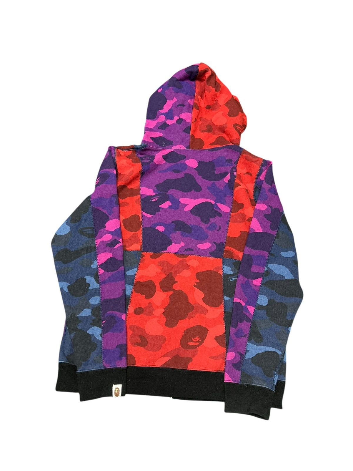 Bape Bape Multi Color Camo Full Zip Hoodie - Small Size US S / EU 44-46 / 1 - 5 Thumbnail