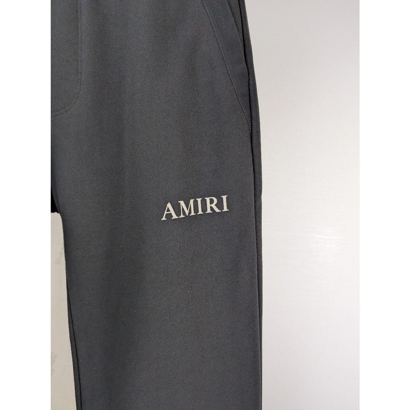 Amiri o1rshd1 Q:2 / " Puff " Logo Sweatpant / Joggers in Black Size US 34 / EU 50 - 4 Thumbnail