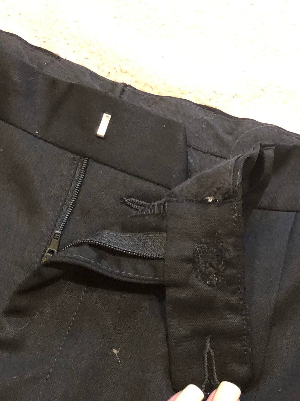 Lauren Ralph Lauren black Formal Trousers Y2K Lauren Ralph Lauren Vintage Size 44R - 5 Thumbnail