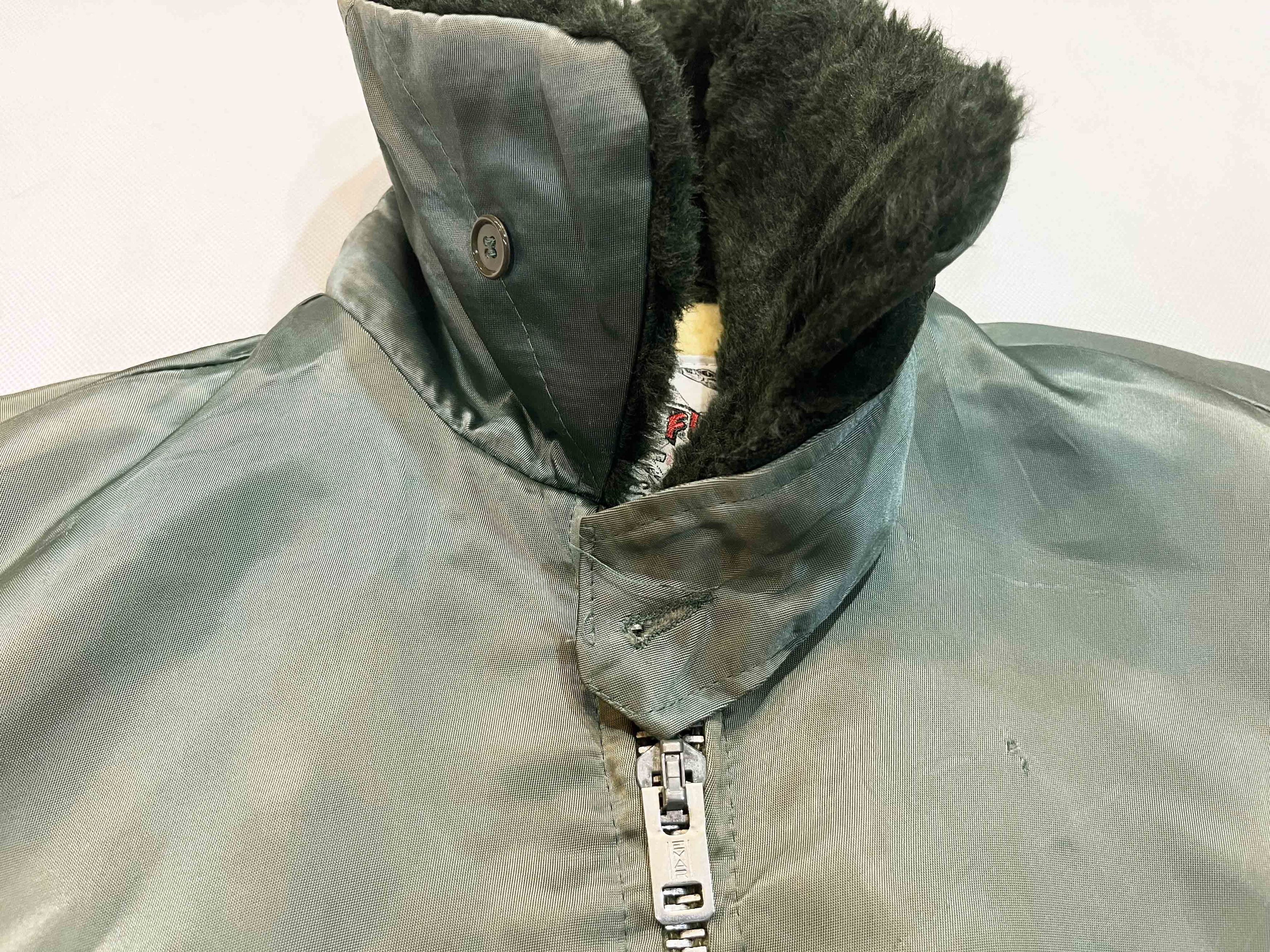 Vintage Vintage Supersonic Army Flight Jacket S USA Full Zip Size US S / EU 44-46 / 1 - 2 Thumbnail