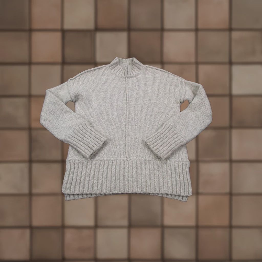 Smartwool SmartWool Sweater Womens S White Merino Wool Cable-Knit Pullover Cozy Winter Top Size S / US 4 / IT 40 - 1 Thumbnail