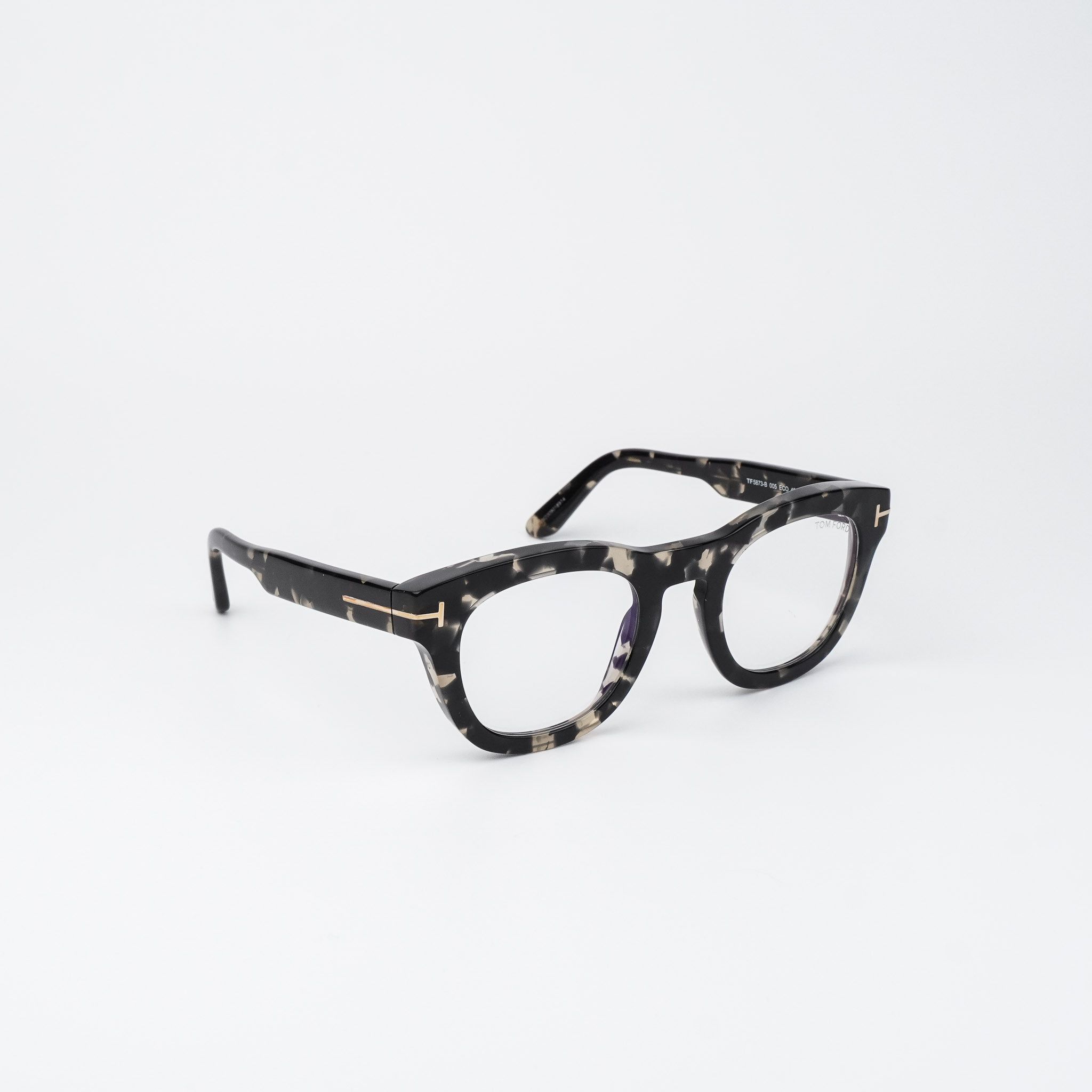 Tom Ford Tom Ford Men Eyeglasses Square FT5873-B 005 NEW AUTHENTIC Size ONE SIZE - 2 Thumbnail